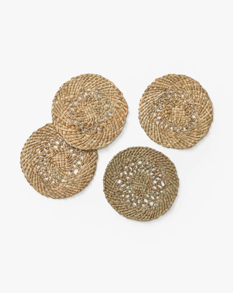 Woven Coasters (Set of 4)