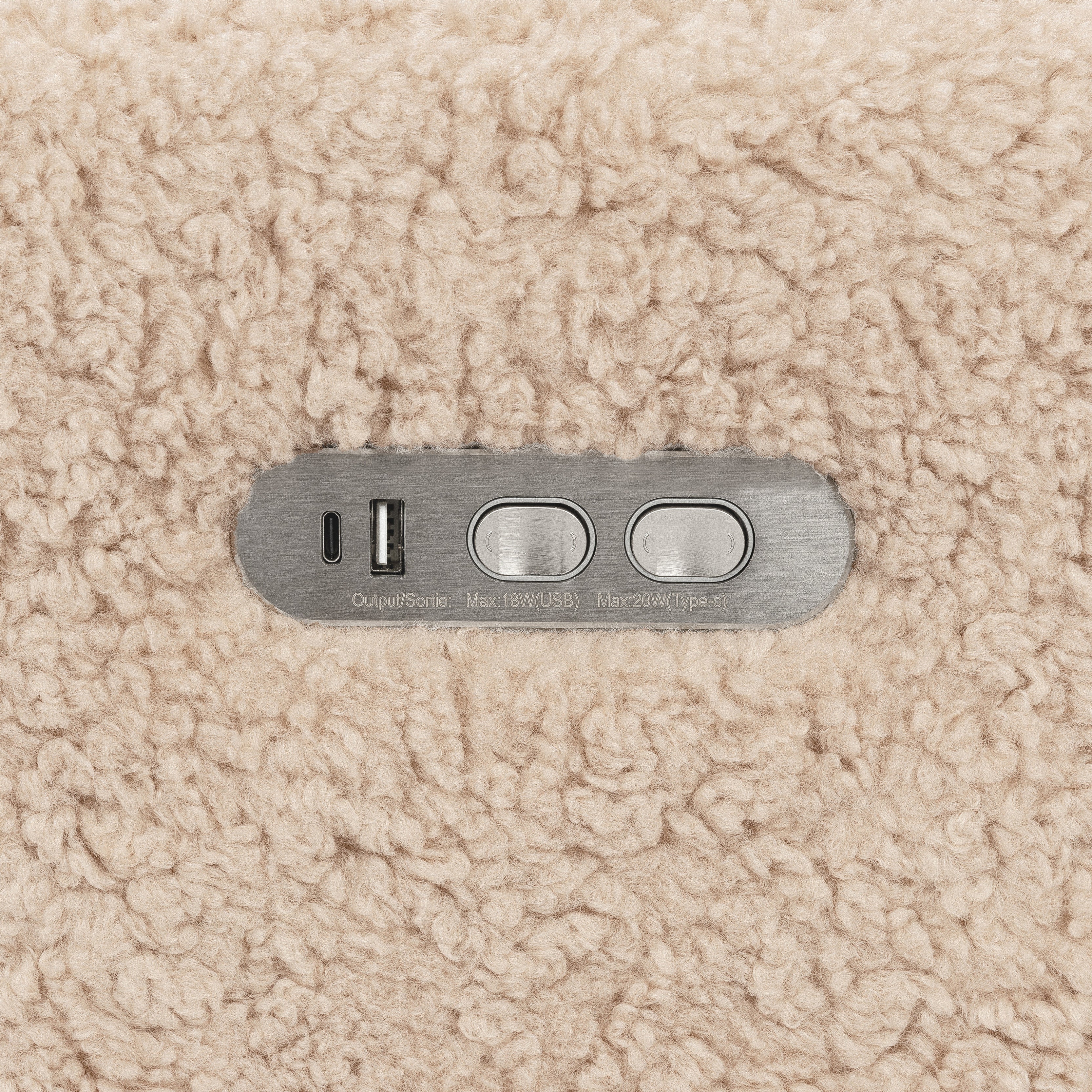 Kiwi Plus Power Recliner and Swivel Glider with Power Adjustable Headrest and USB Port