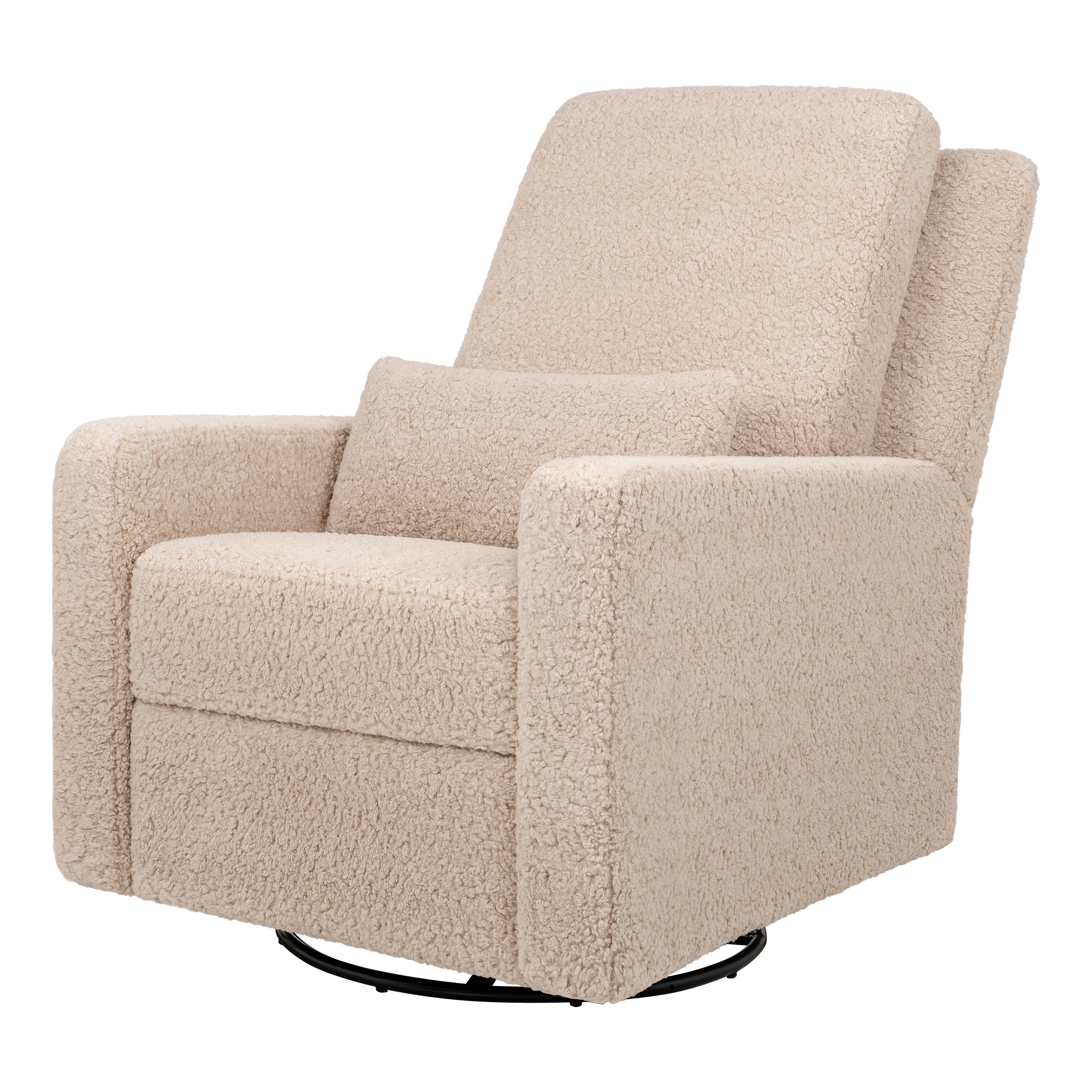 Recliner and Swivel Glider in Shearling