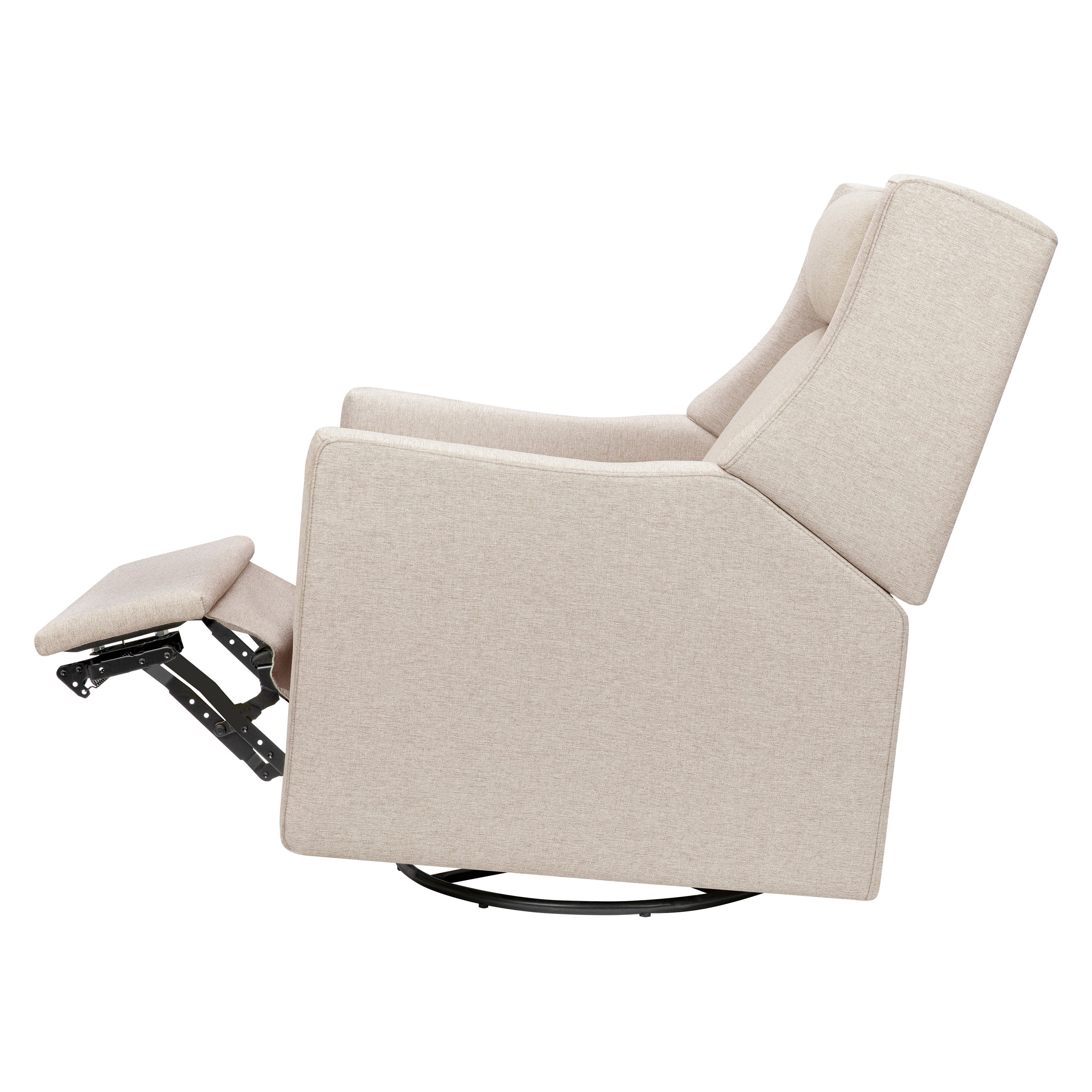 Deluxe Power Recliner and Swivel Glider with Heat and Massage