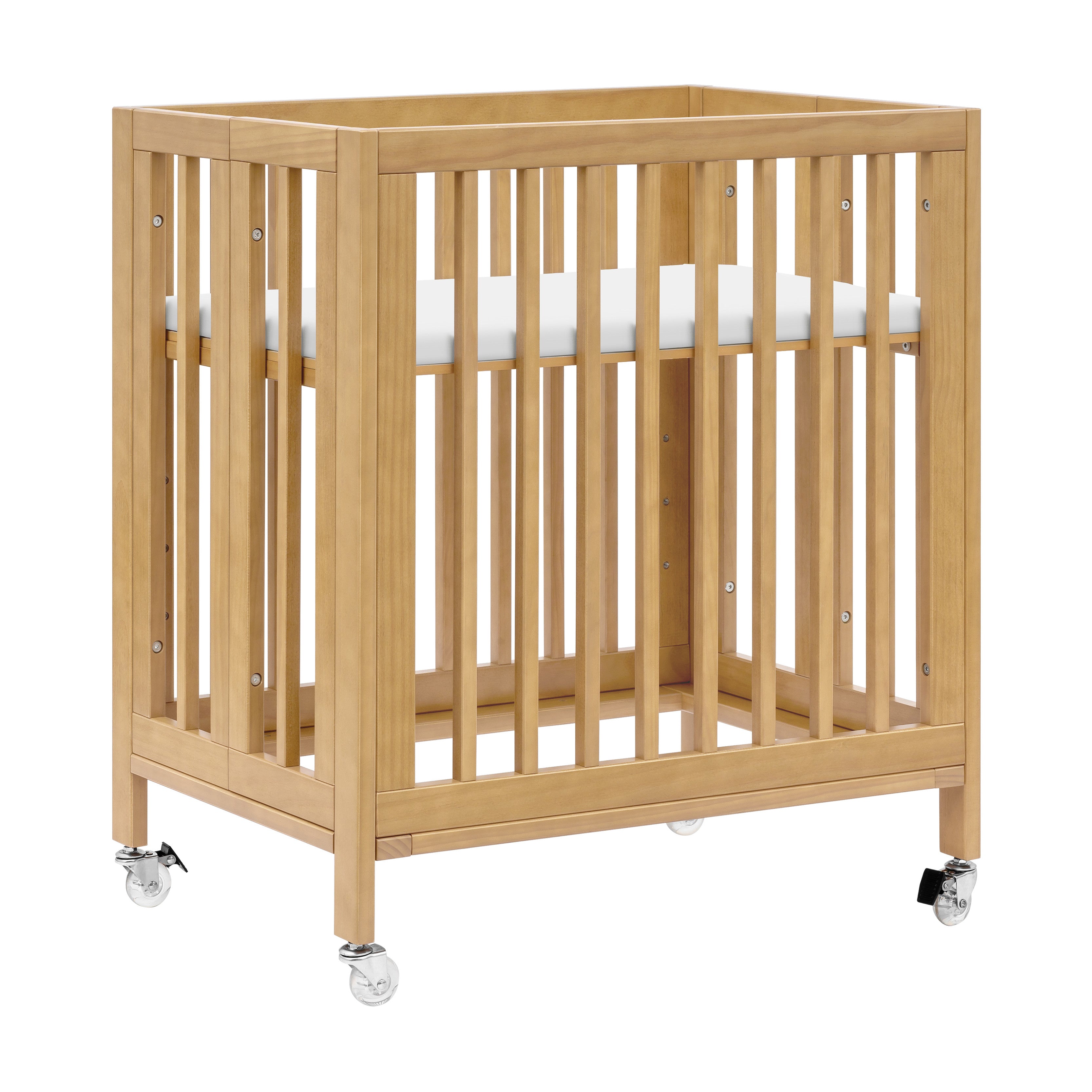 Rolli 9-in-1 Convertible All-Stages® Crib with Bassinet & Toddler Bed Conversion Kits