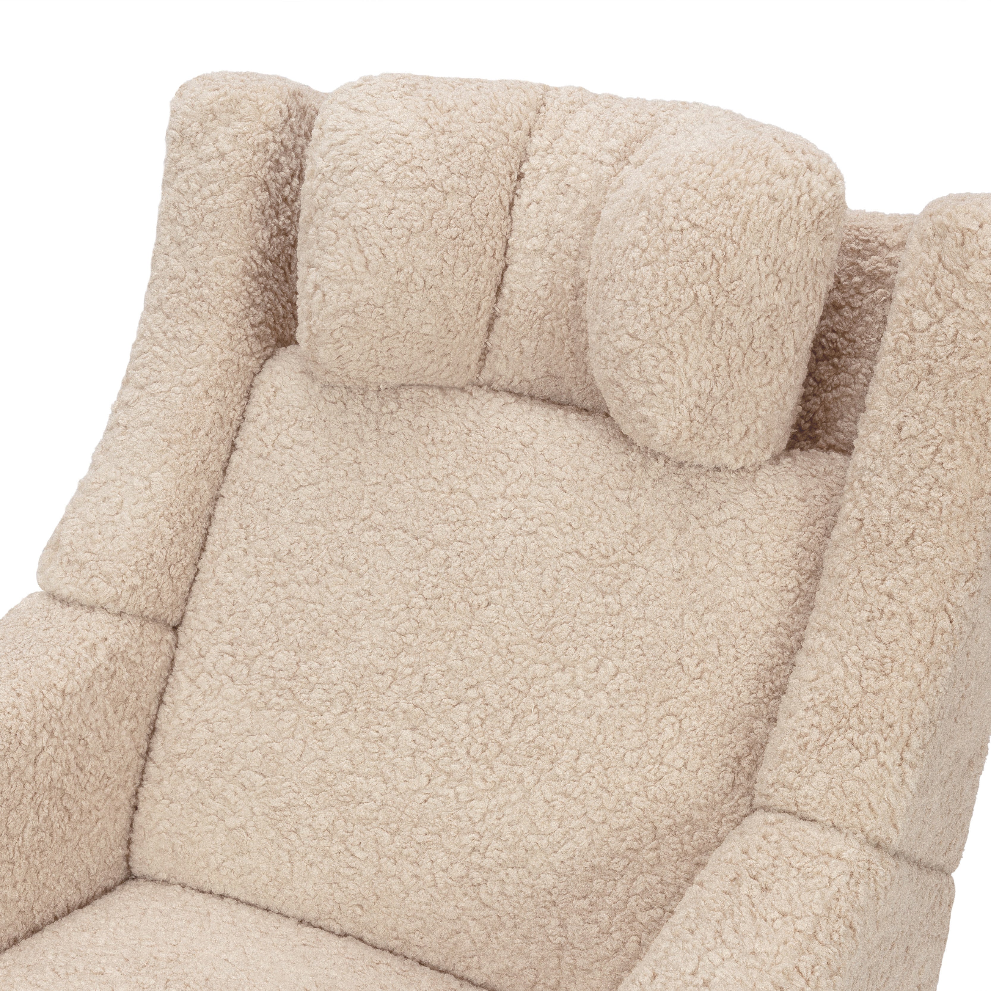 Deluxe Power Recliner and Swivel Glider with Heat and Massage