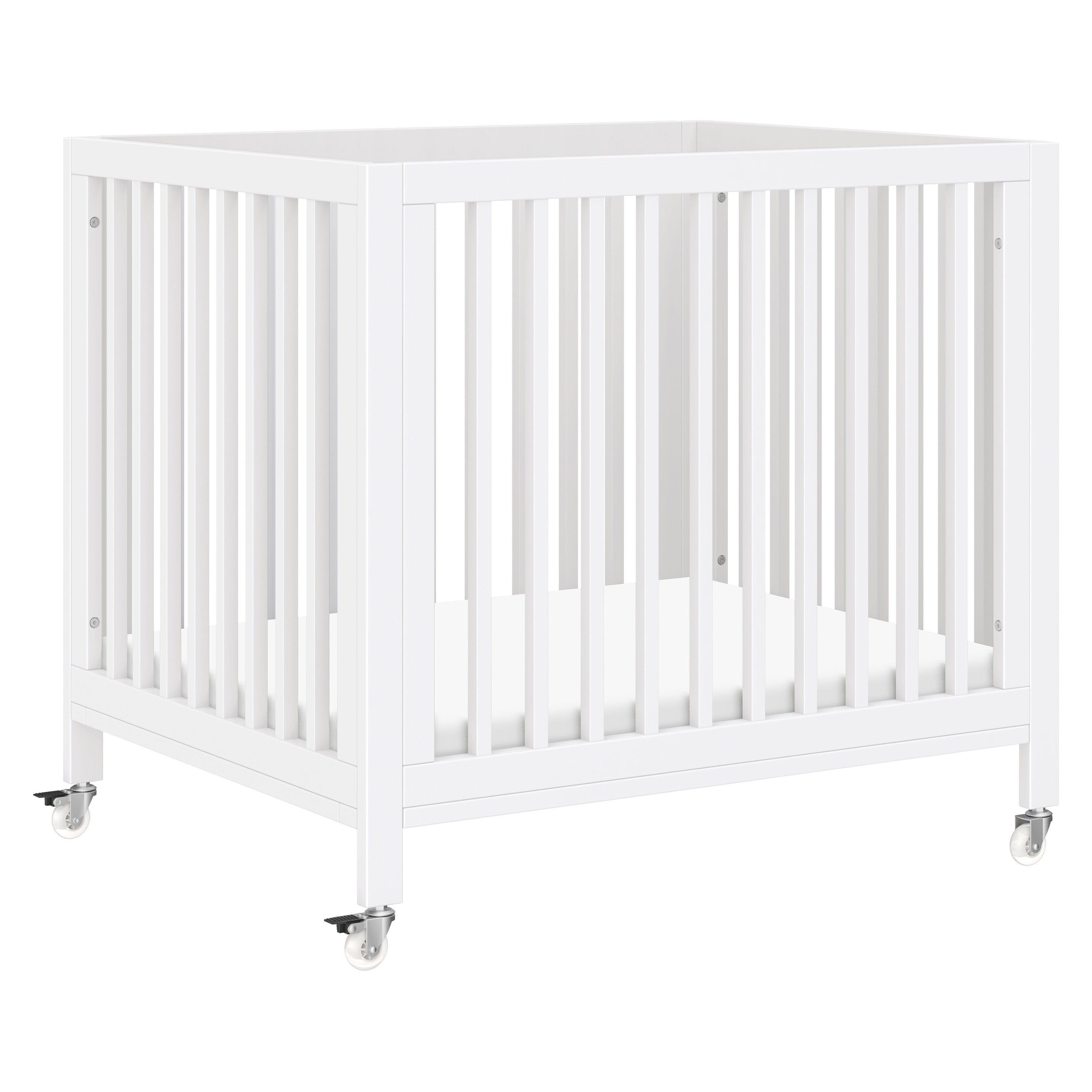 Rolli 9-in-1 Convertible All-Stages® Crib with Bassinet & Toddler Bed Conversion Kits