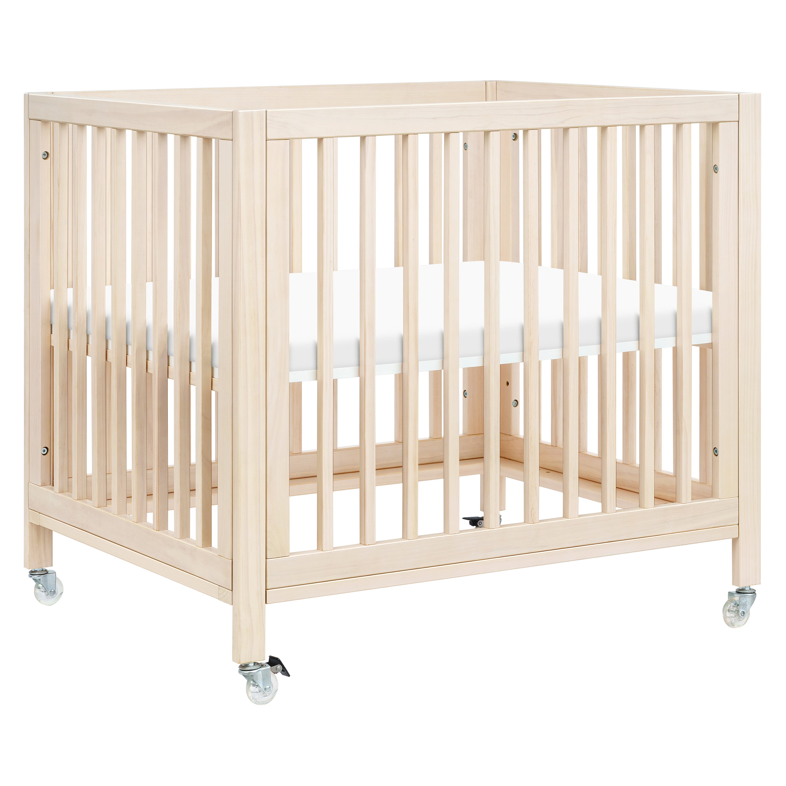 Rolli 9-in-1 Convertible All-Stages® Crib with Bassinet & Toddler Bed Conversion Kits