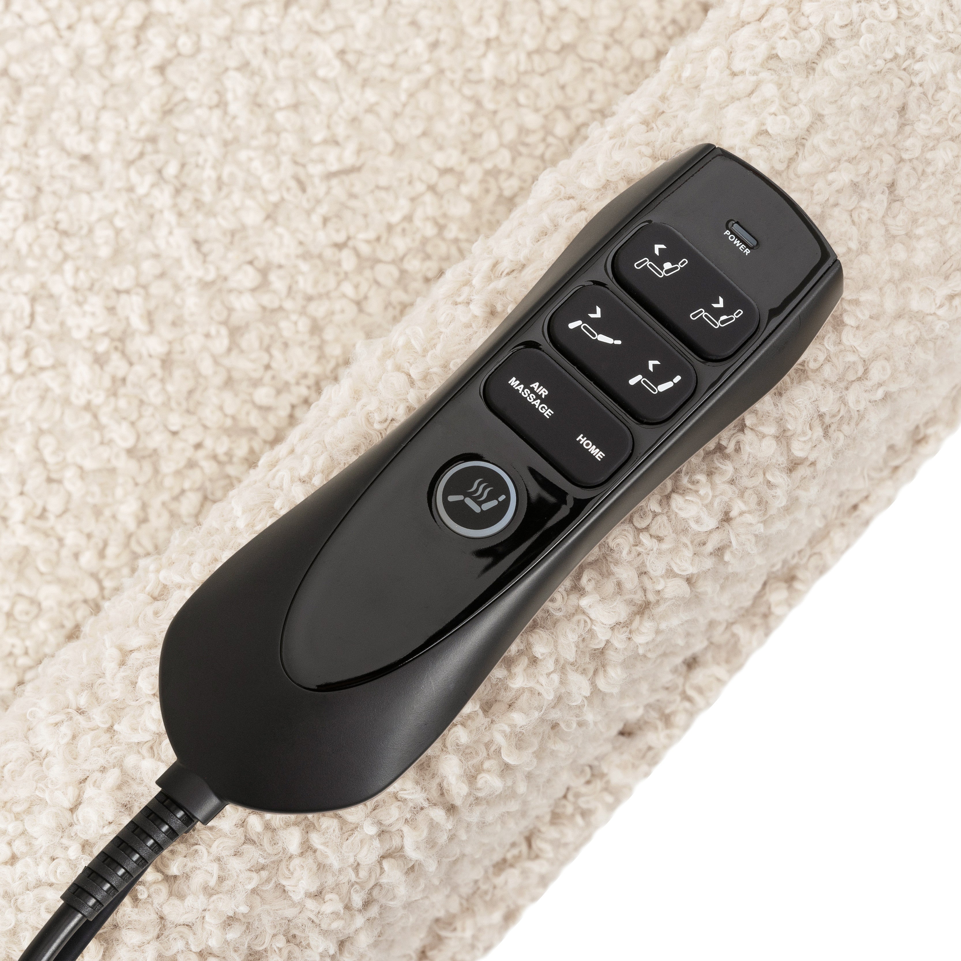 Deluxe Power Recliner and Swivel Glider with Heat and Massage