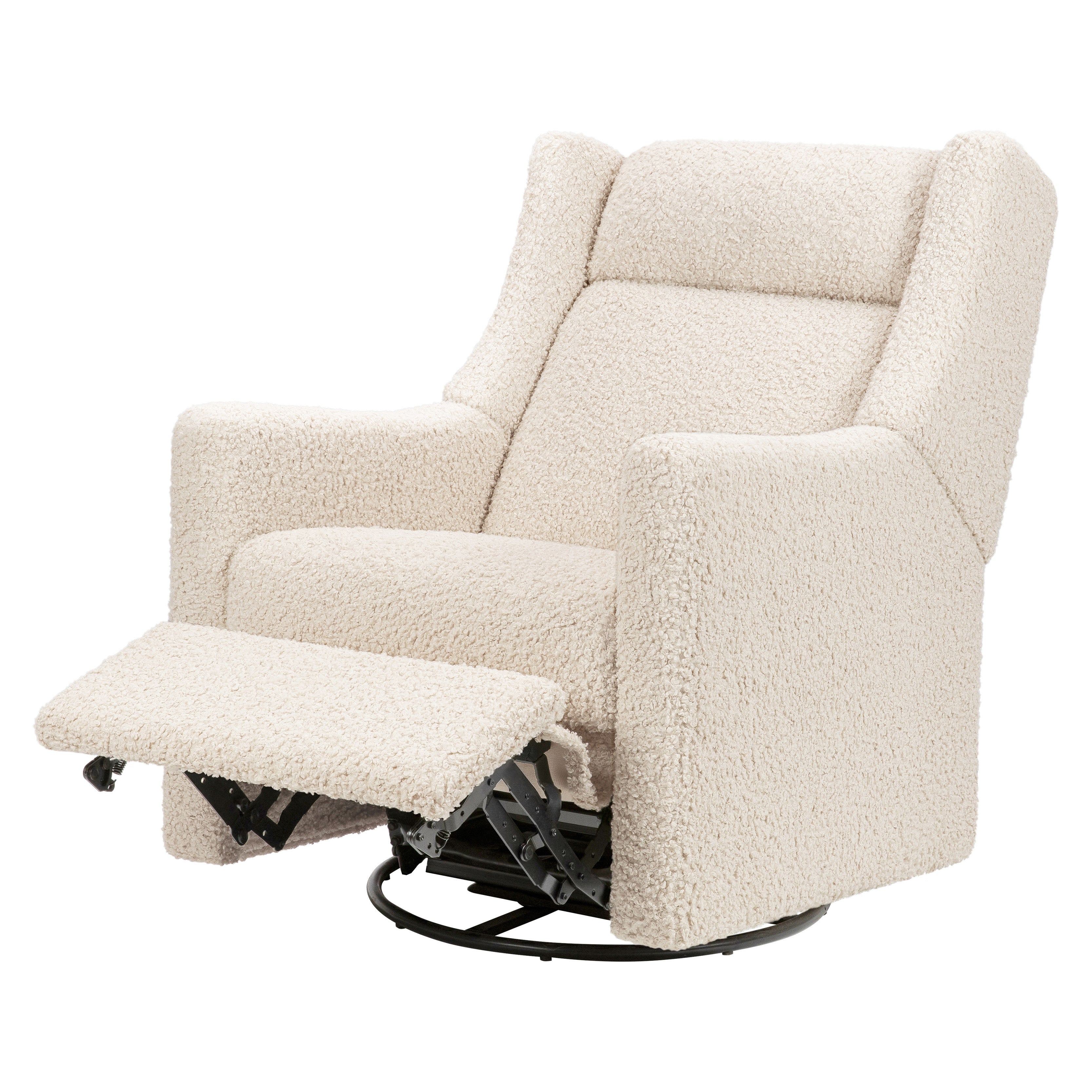 Deluxe Power Recliner and Swivel Glider with Heat and Massage