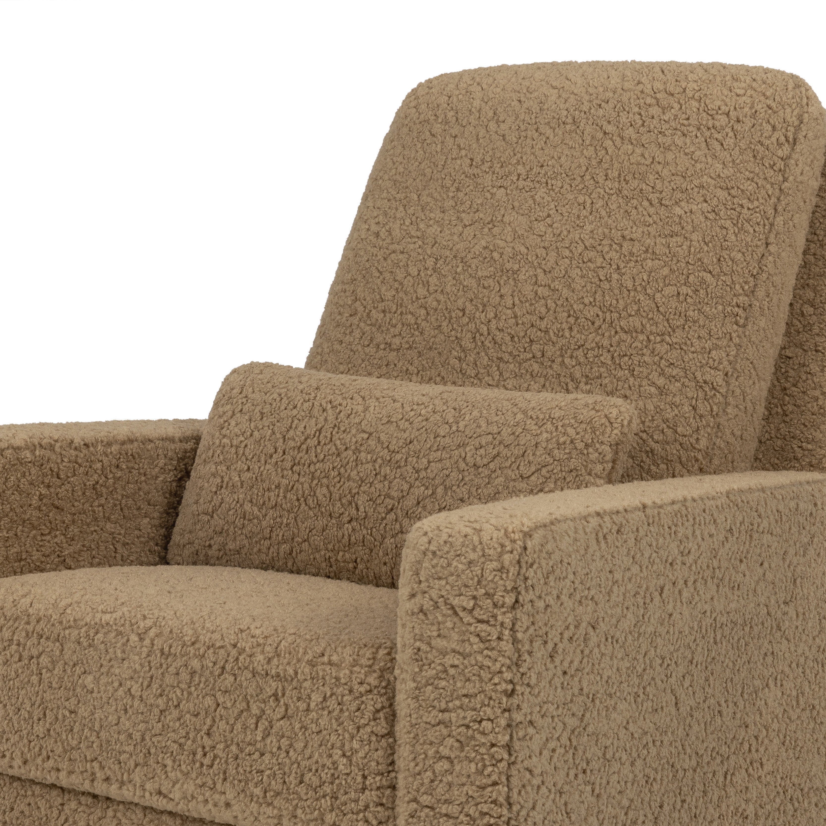 Recliner and Swivel Glider in Shearling