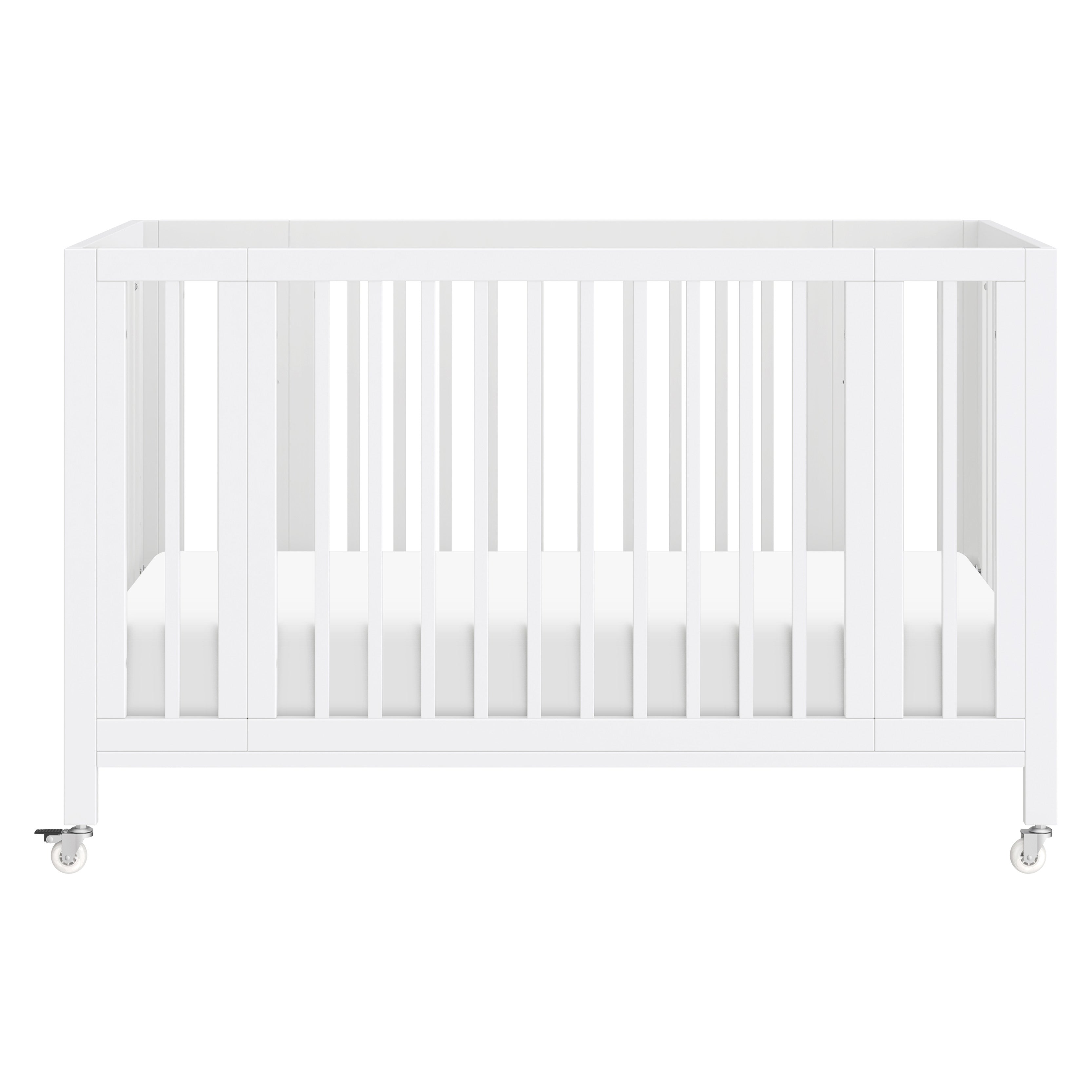 Rolli 9-in-1 Convertible All-Stages® Crib with Bassinet & Toddler Bed Conversion Kits