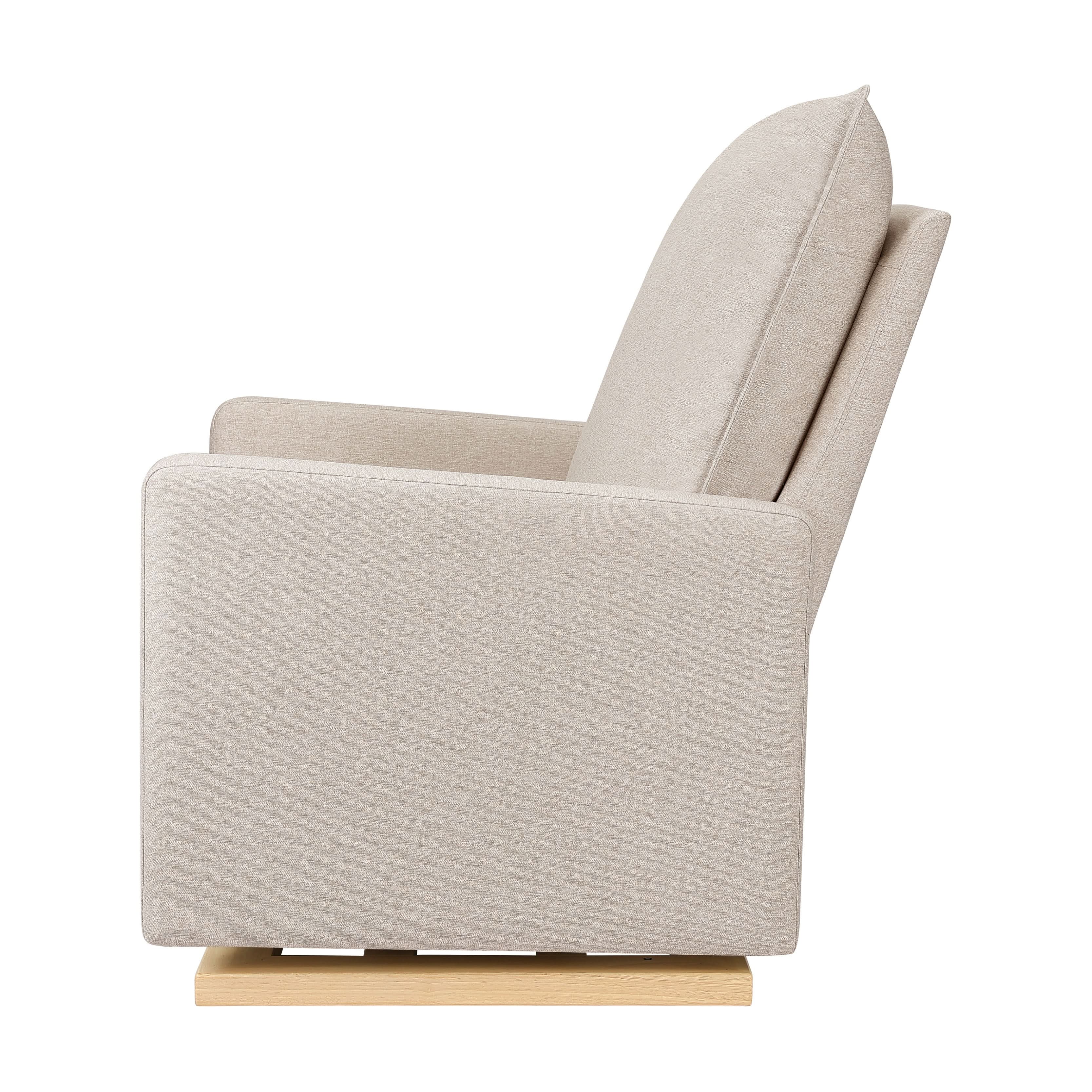 Pillowback Chair and a Half Glider in Eco-Performance Fabric | Water Repellent & Stain Resistant