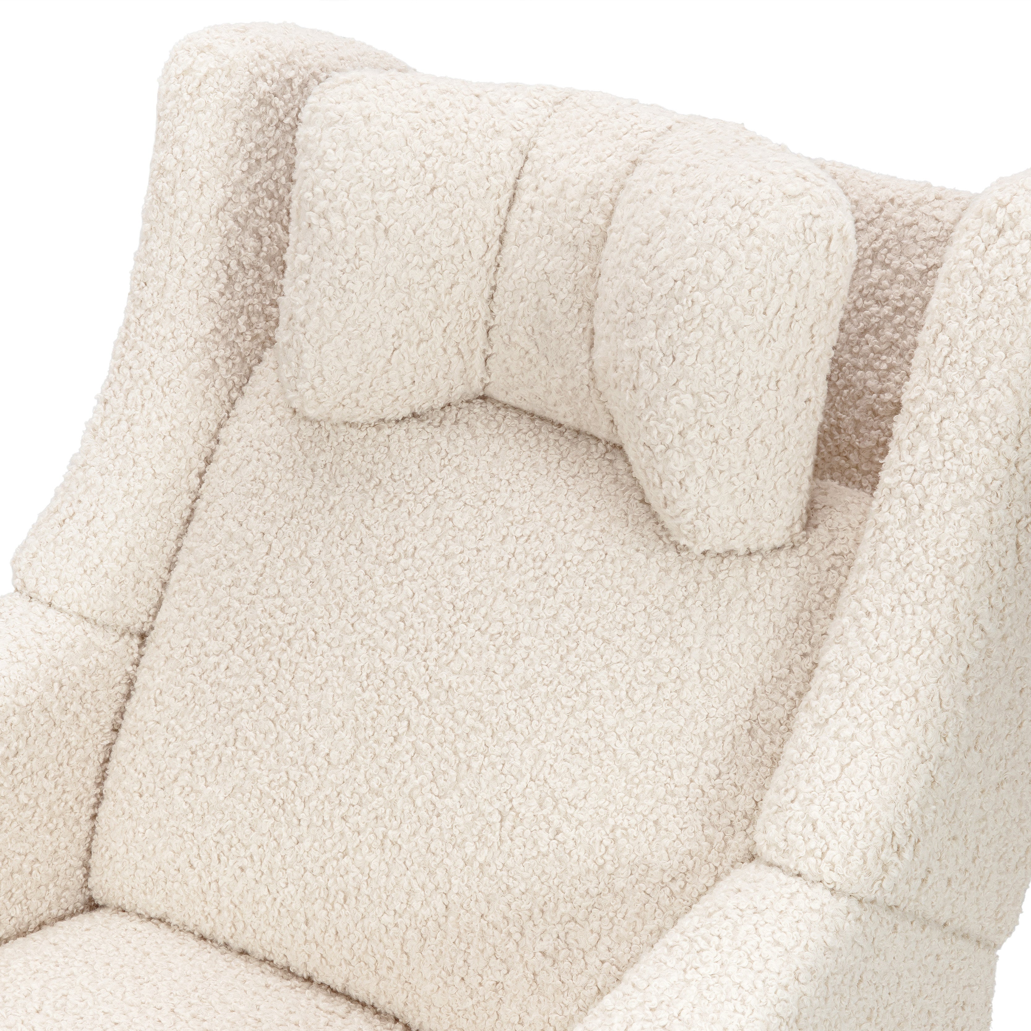 Deluxe Power Recliner and Swivel Glider with Heat and Massage