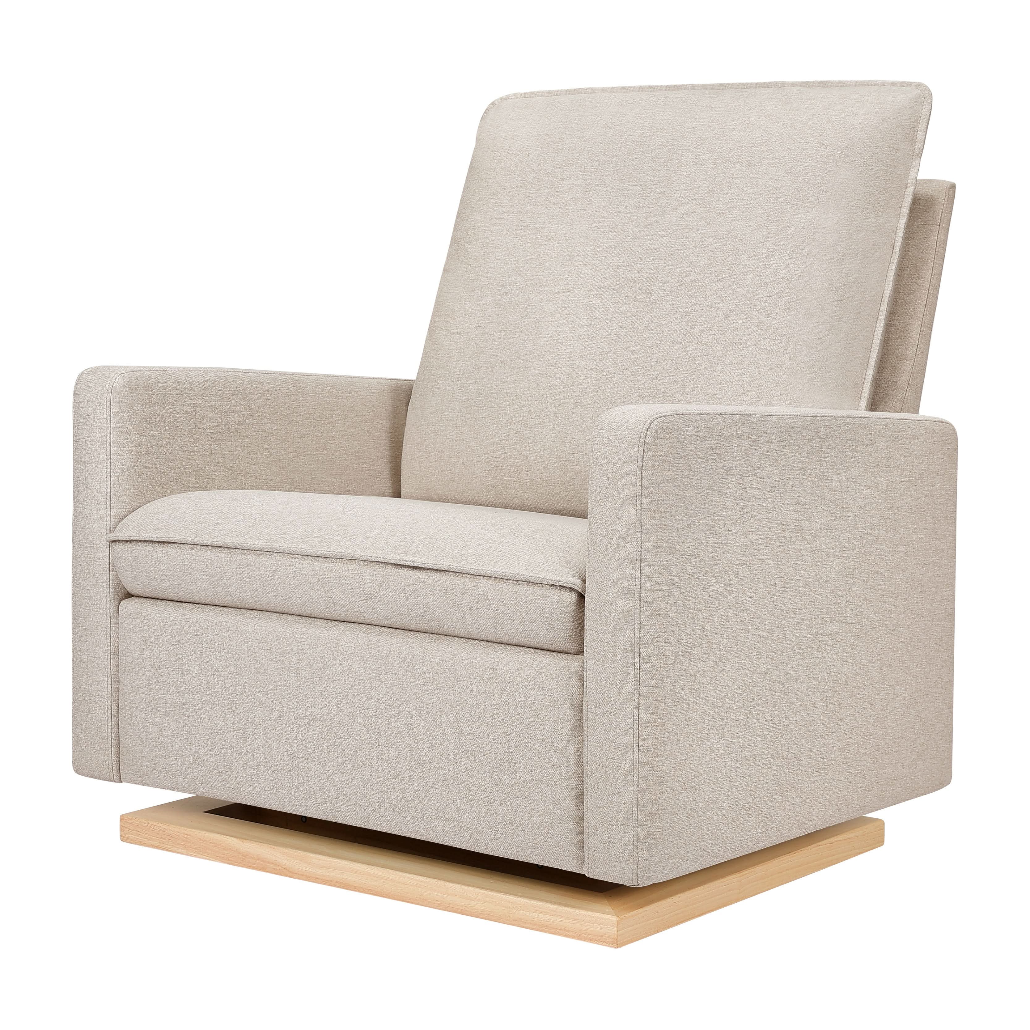 Pillowback Chair and a Half Glider in Eco-Performance Fabric | Water Repellent & Stain Resistant