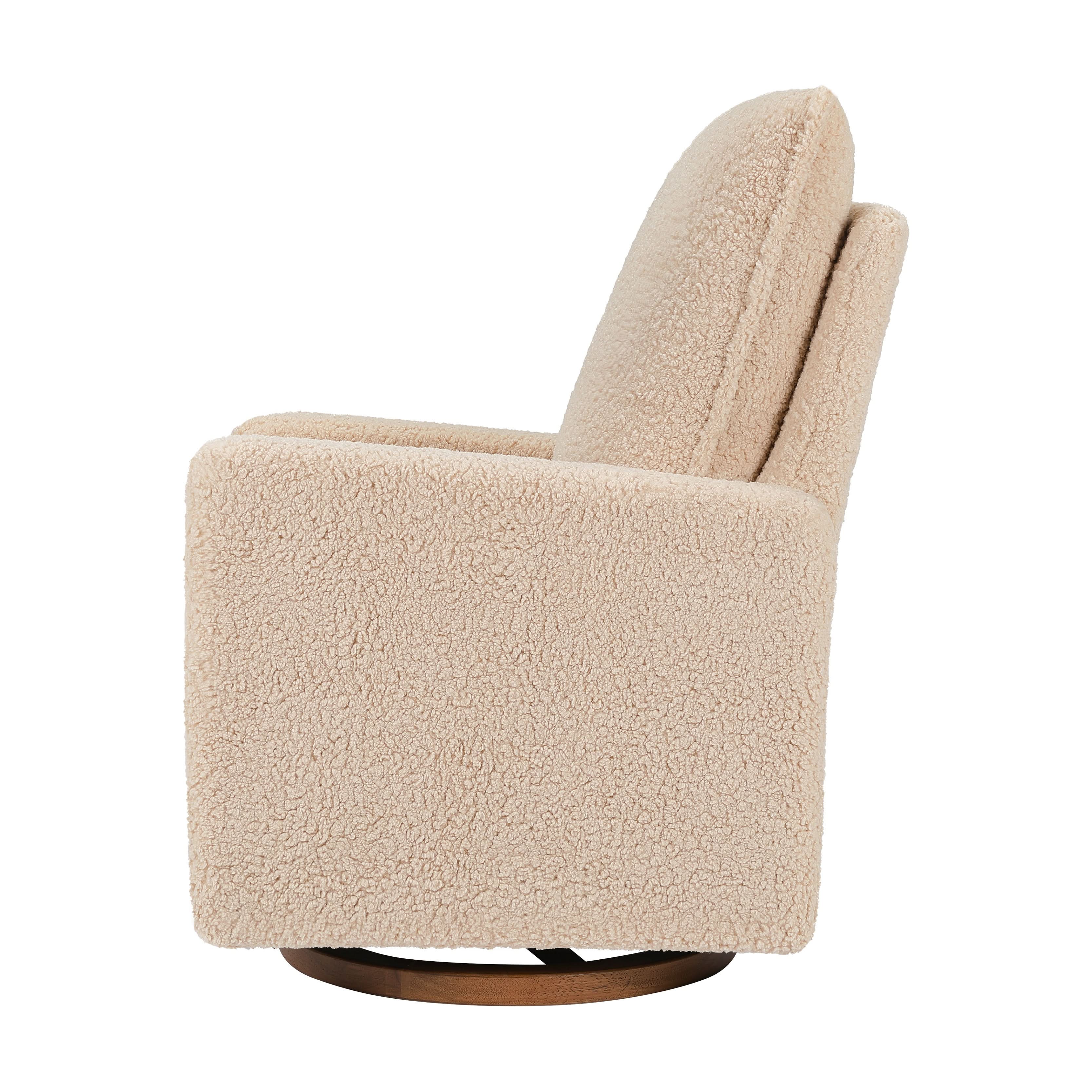 Pillowback Swivel Glider