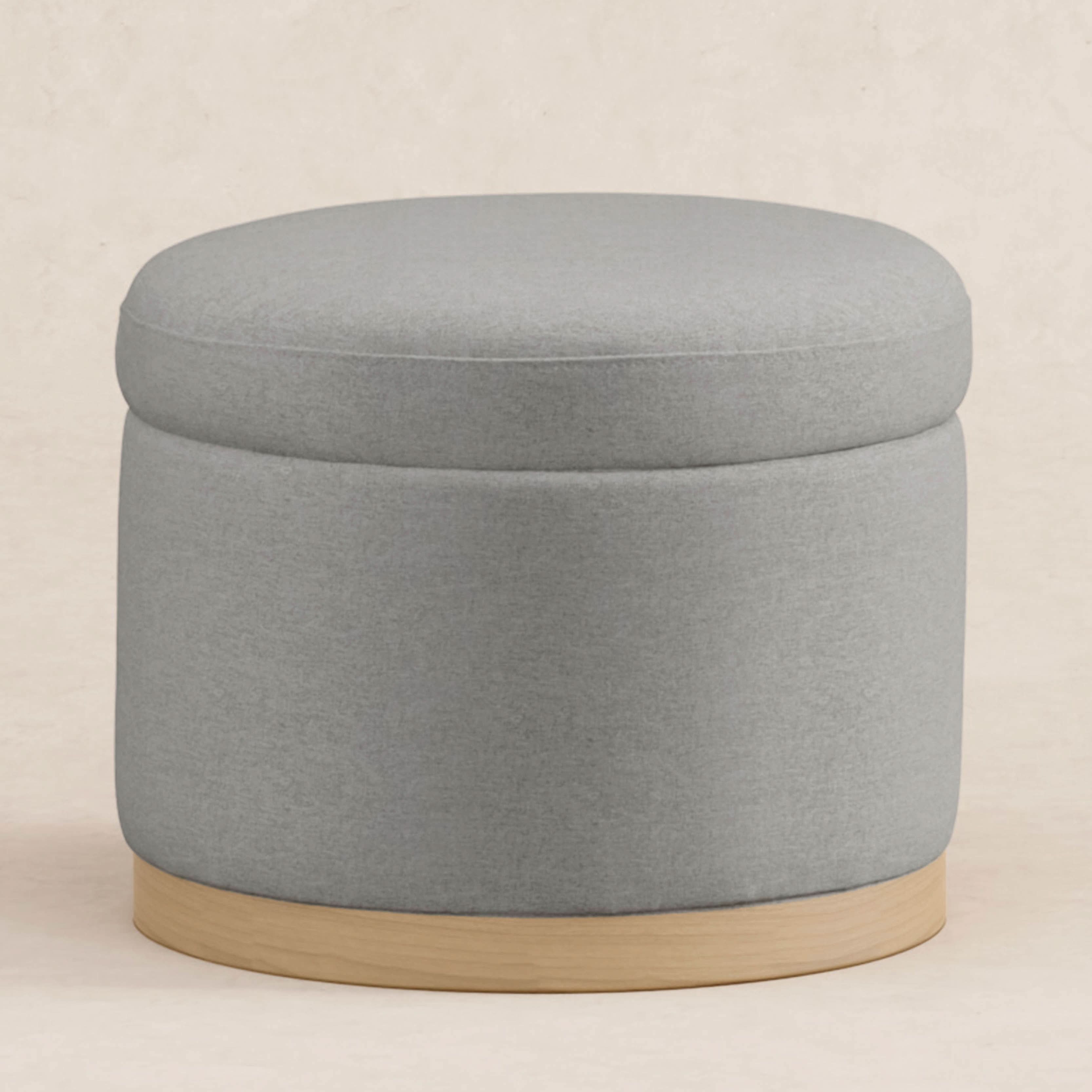 Storage Ottoman in Eco-Performance Fabric | Water Repellent & Stain Resistant