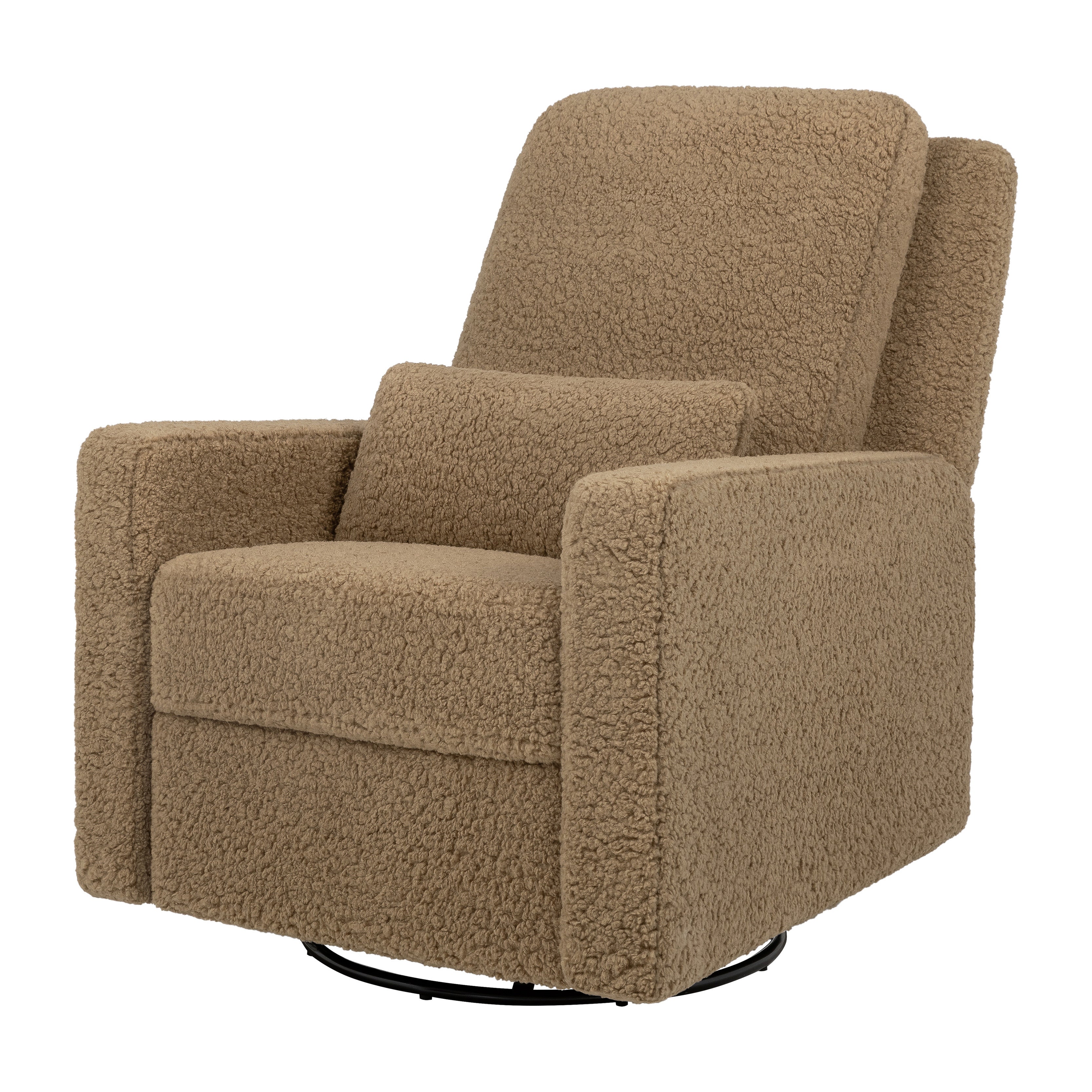 Recliner and Swivel Glider in Shearling