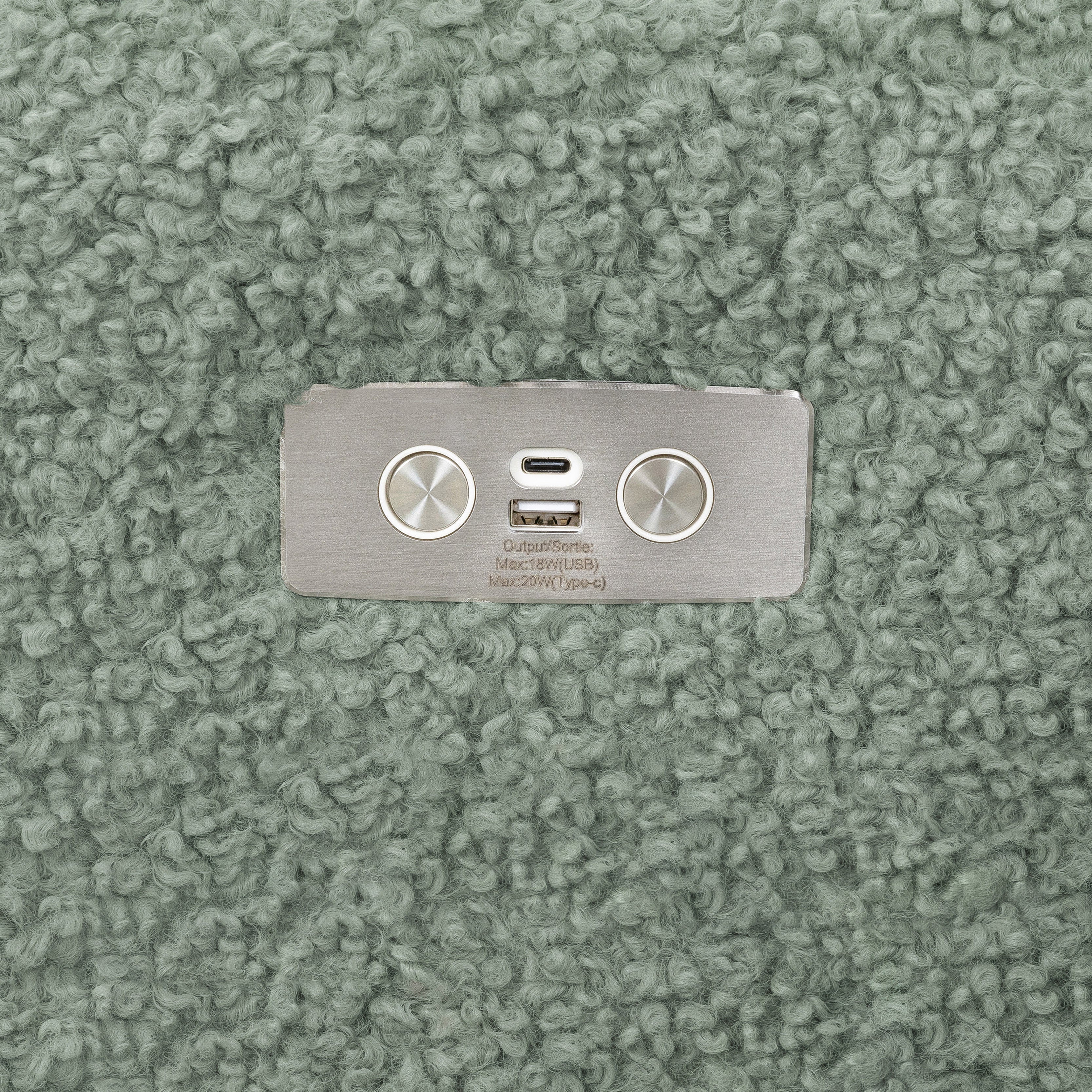 Electronic Recliner and Swivel Glider with USB port