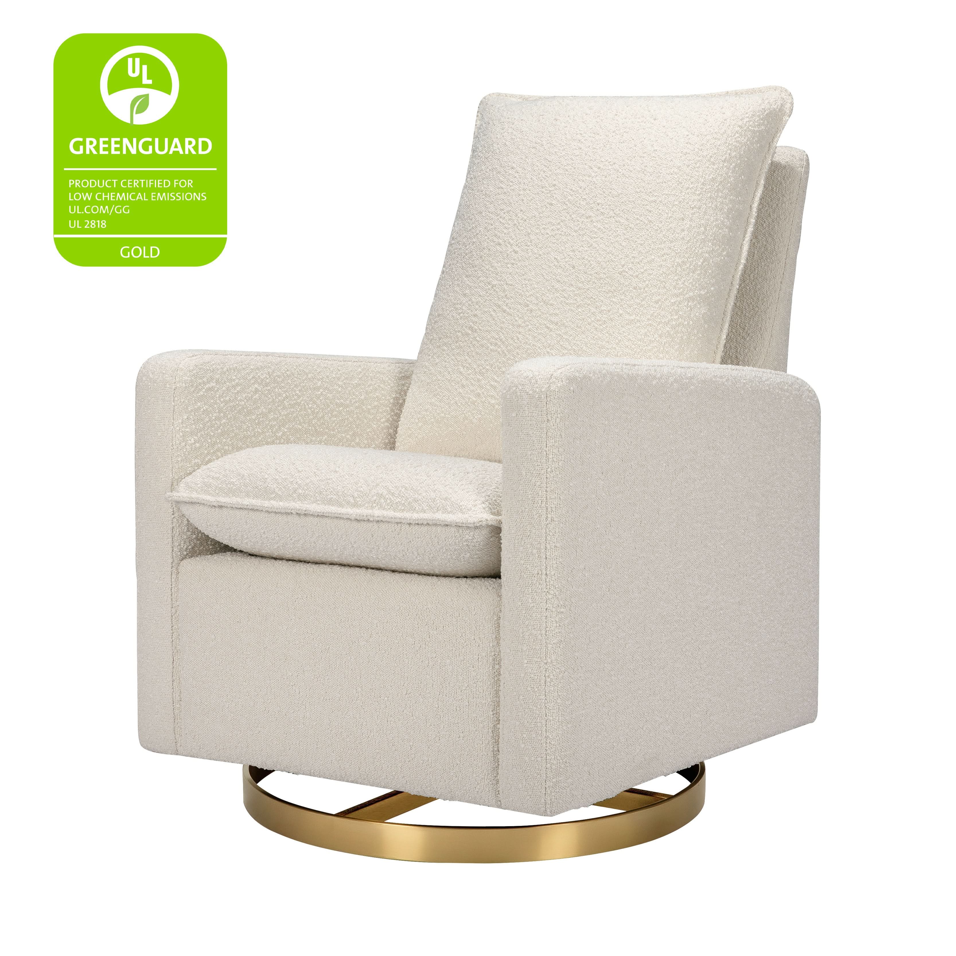 Pillowback Swivel Glider