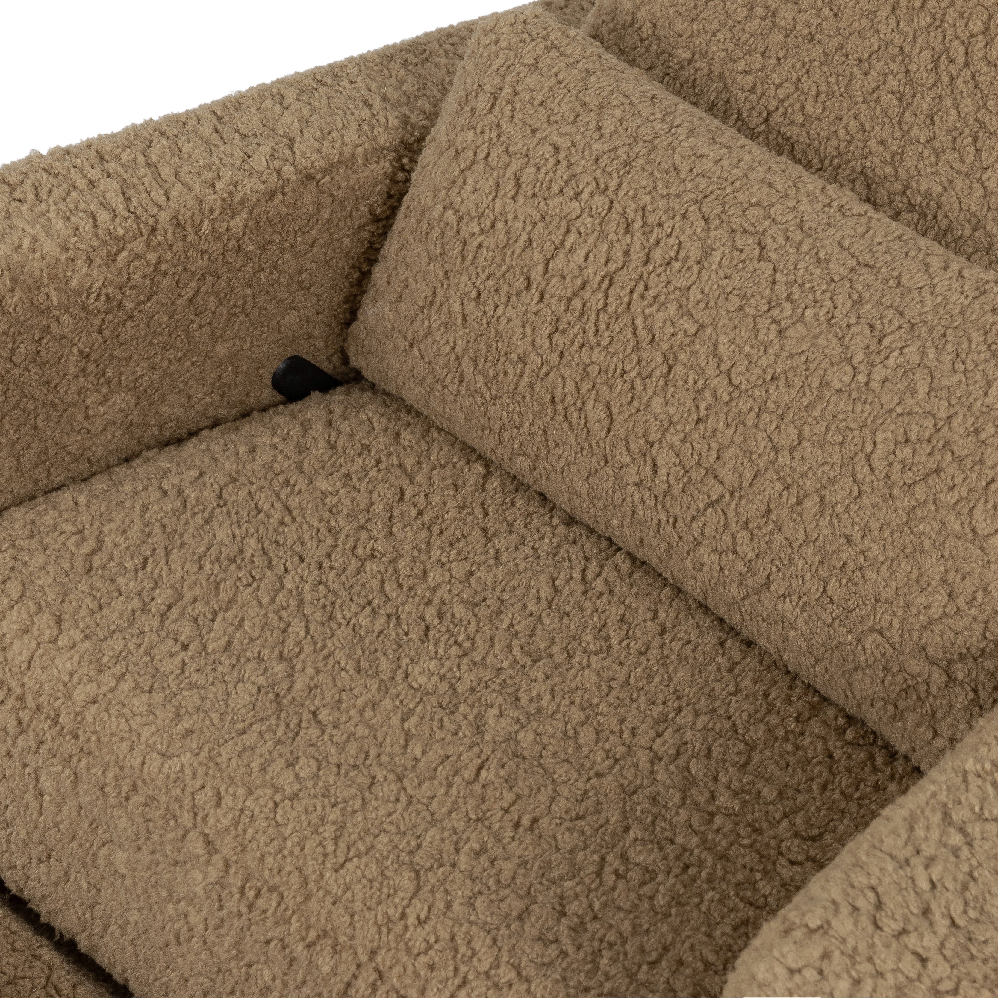 Recliner and Swivel Glider in Shearling