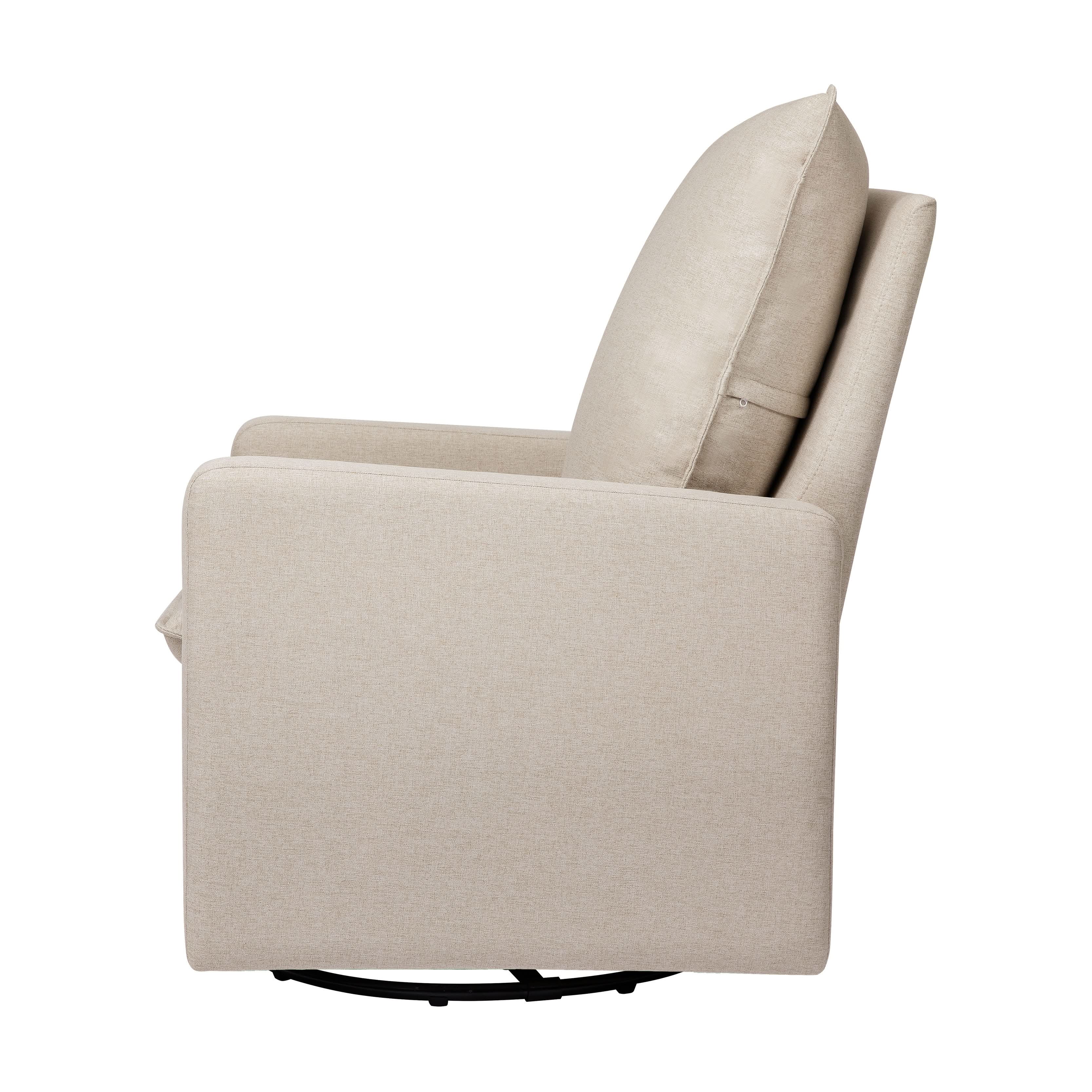 Pillowback Swivel Glider