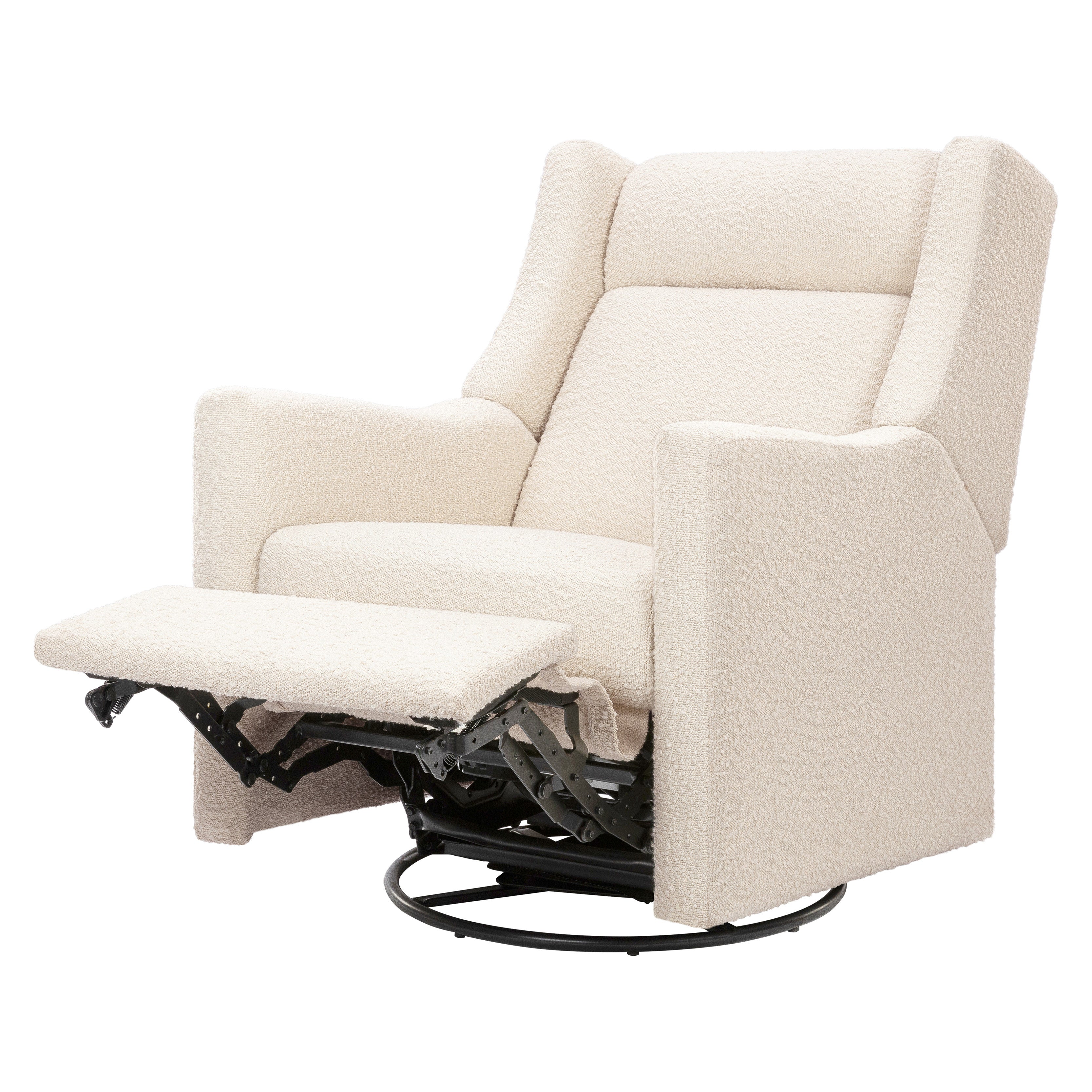 Deluxe Power Recliner and Swivel Glider with Heat and Massage