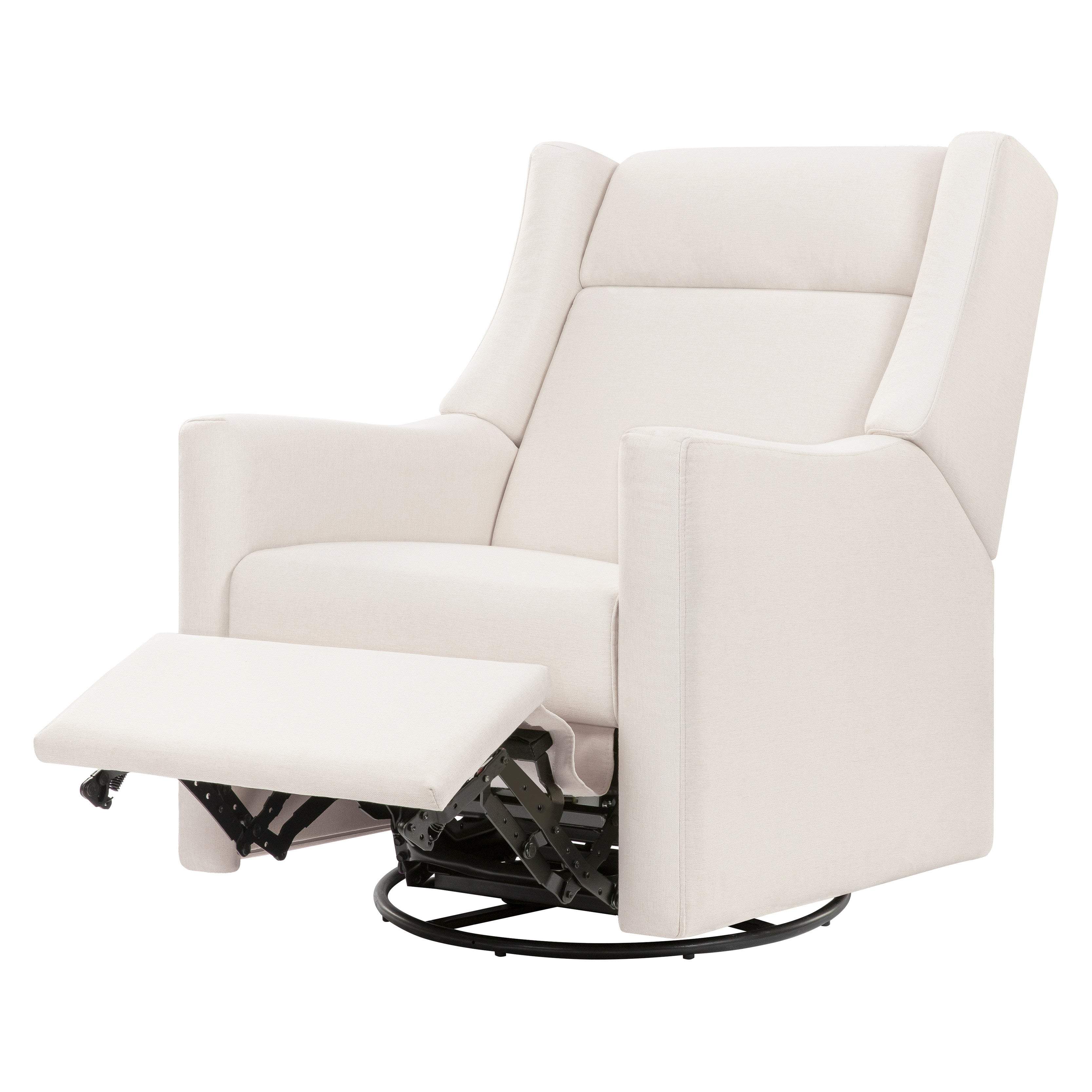 Deluxe Power Recliner and Swivel Glider with Heat and Massage