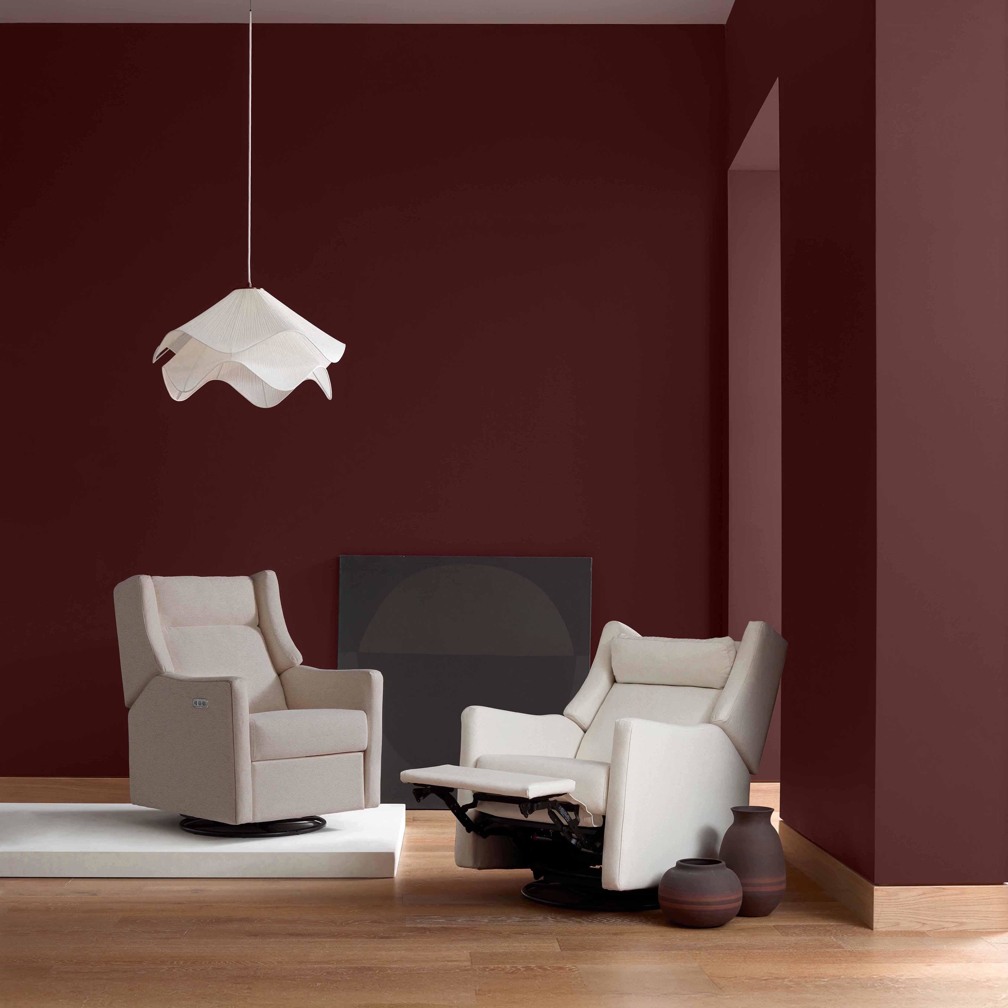 Kiwi Plus Power Recliner and Swivel Glider with Power Adjustable Headrest and USB Port