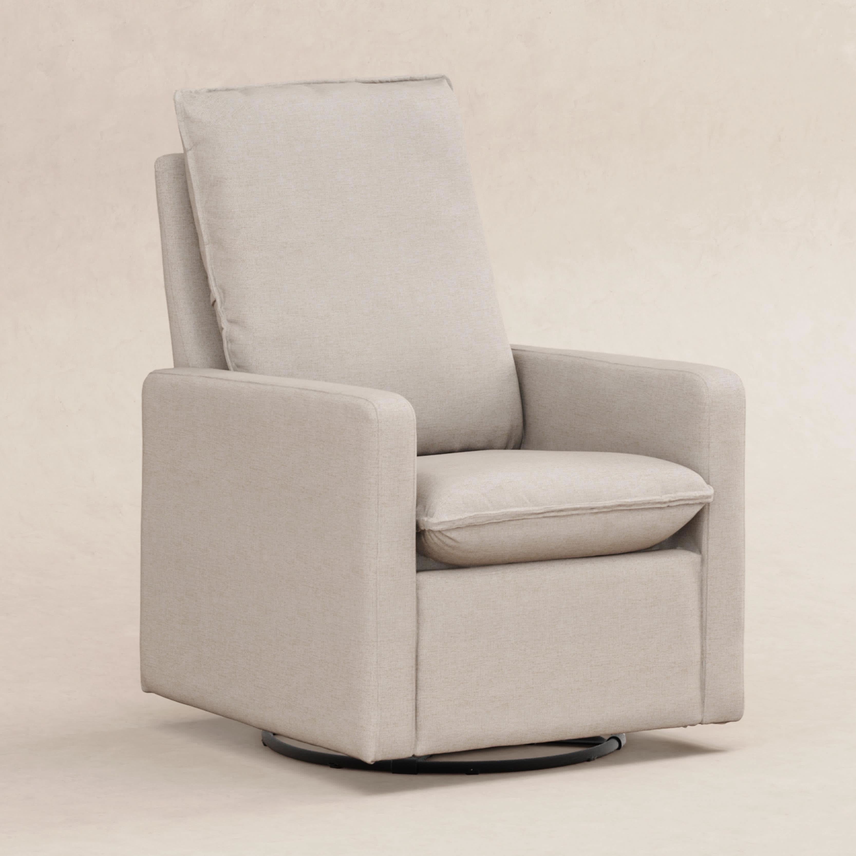 Pillowback Swivel Glider