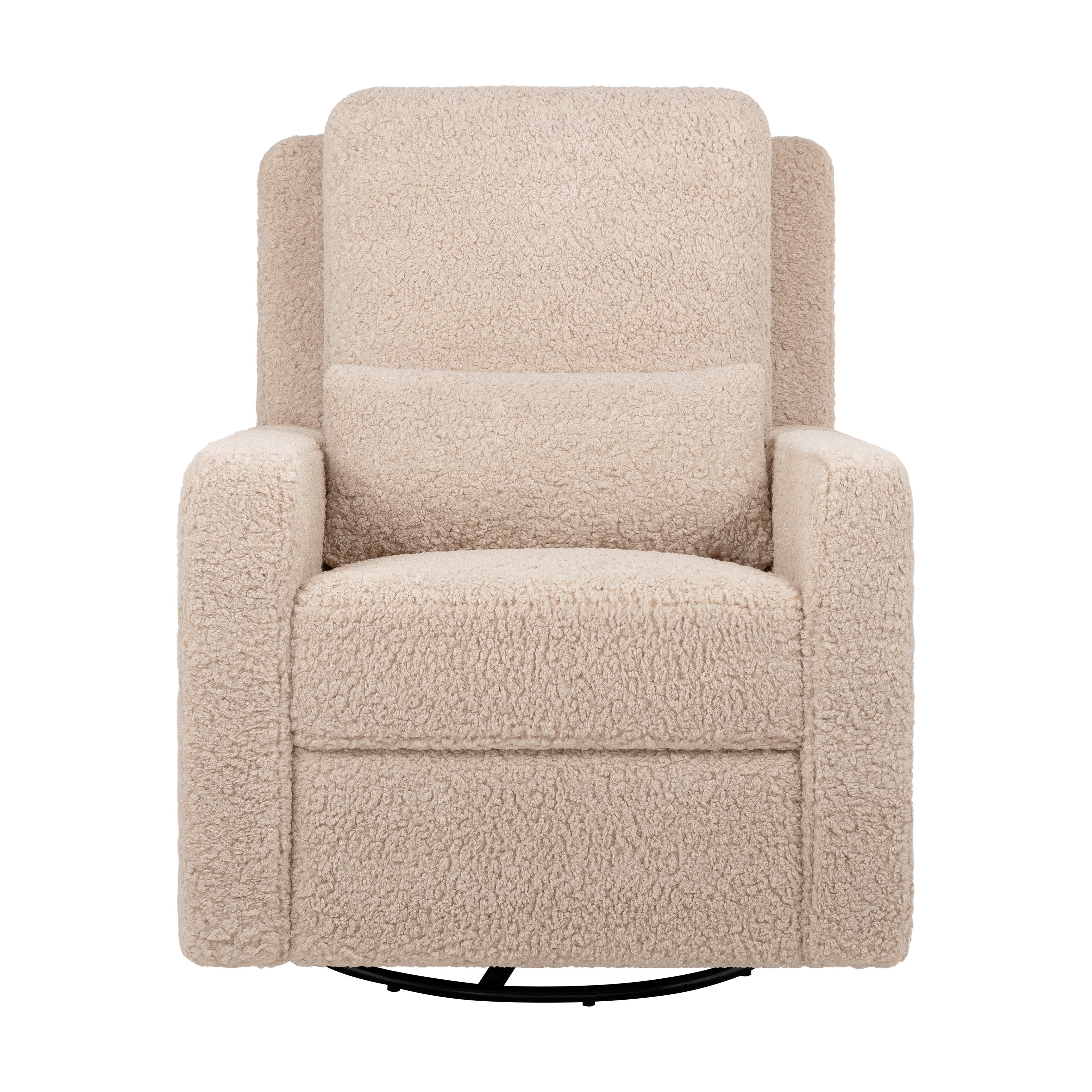 Recliner and Swivel Glider in Shearling