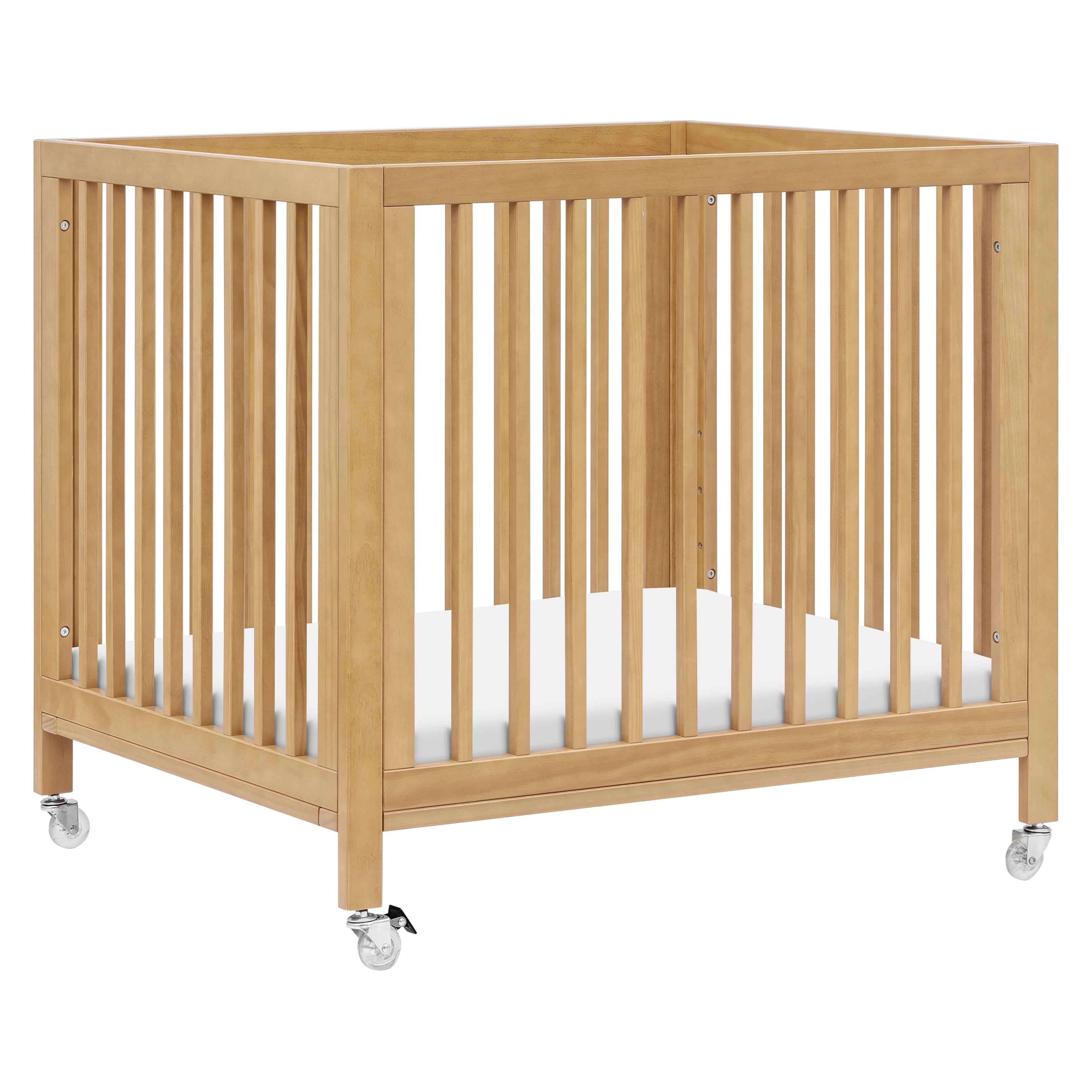 Rolli 9-in-1 Convertible All-Stages® Crib with Bassinet & Toddler Bed Conversion Kits