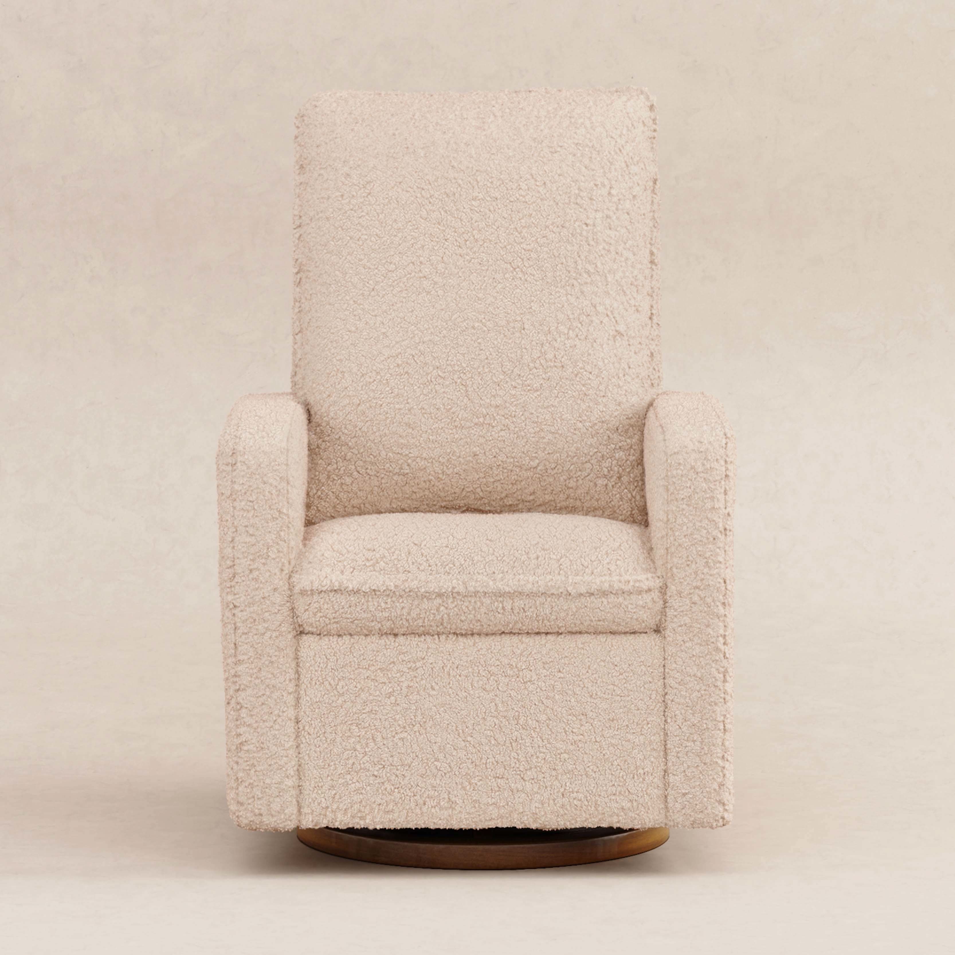 Pillowback Swivel Glider