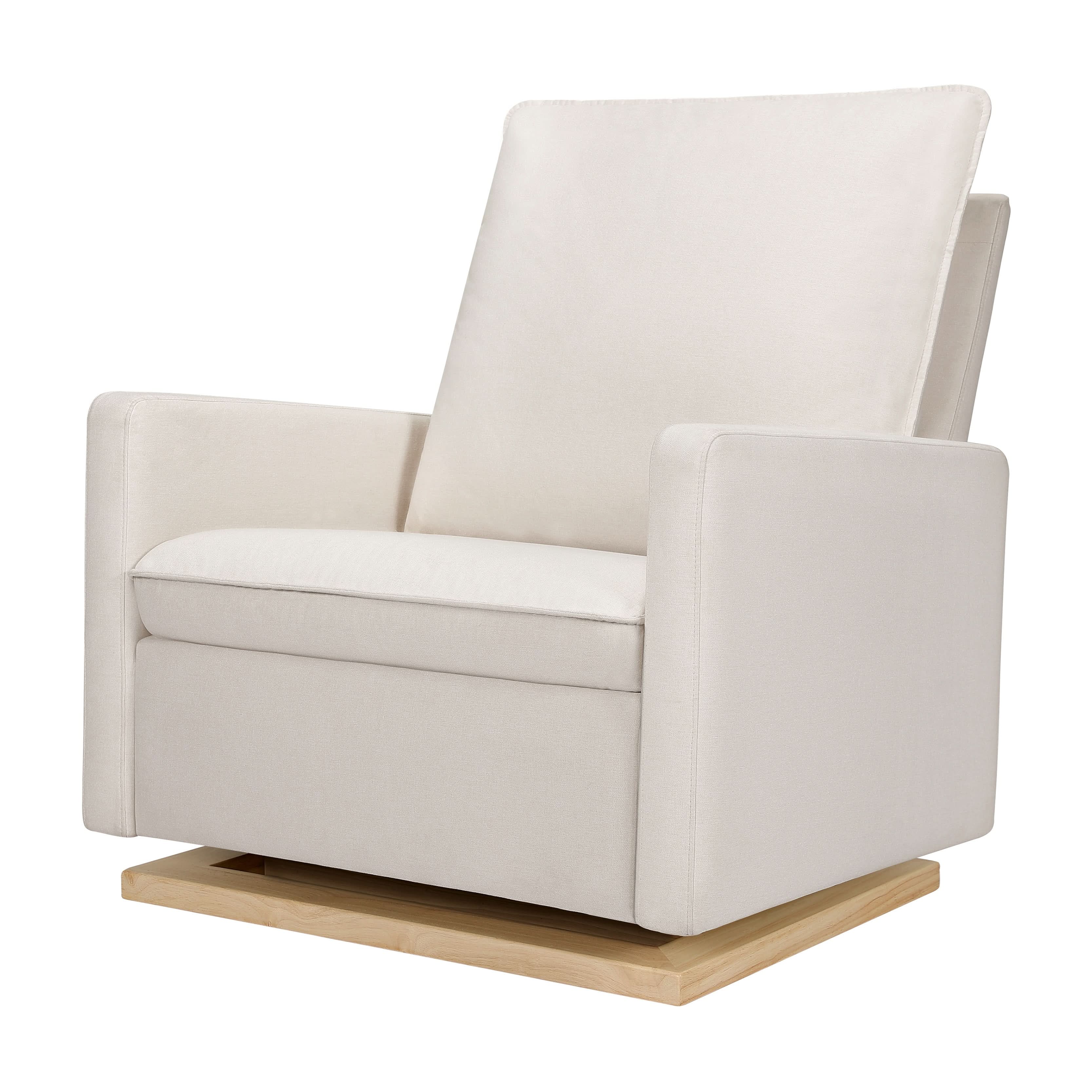 Pillowback Chair and a Half Glider in Eco-Performance Fabric | Water Repellent & Stain Resistant