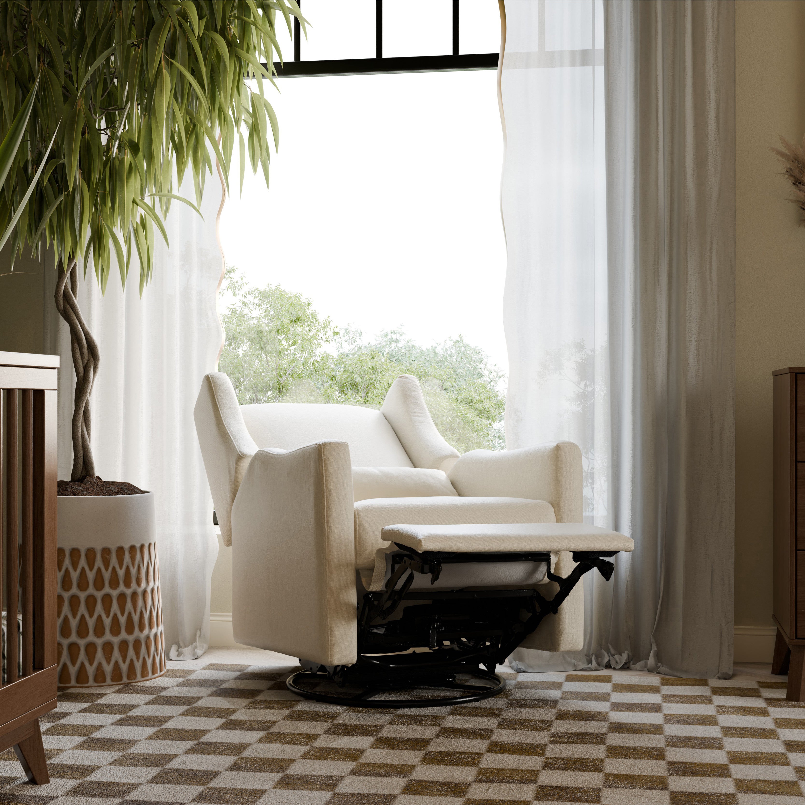 Electronic Recliner and Swivel Glider with USB port