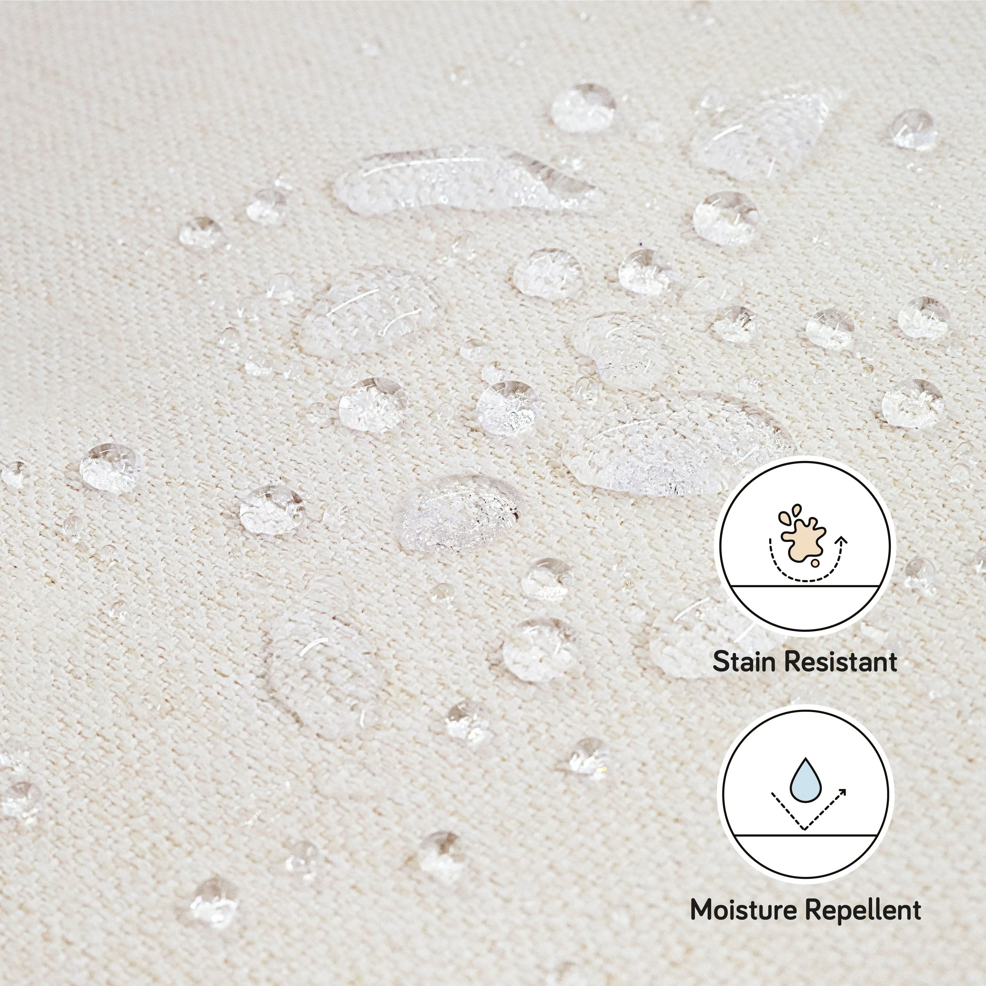 Storage Ottoman in Eco-Performance Fabric | Water Repellent & Stain Resistant