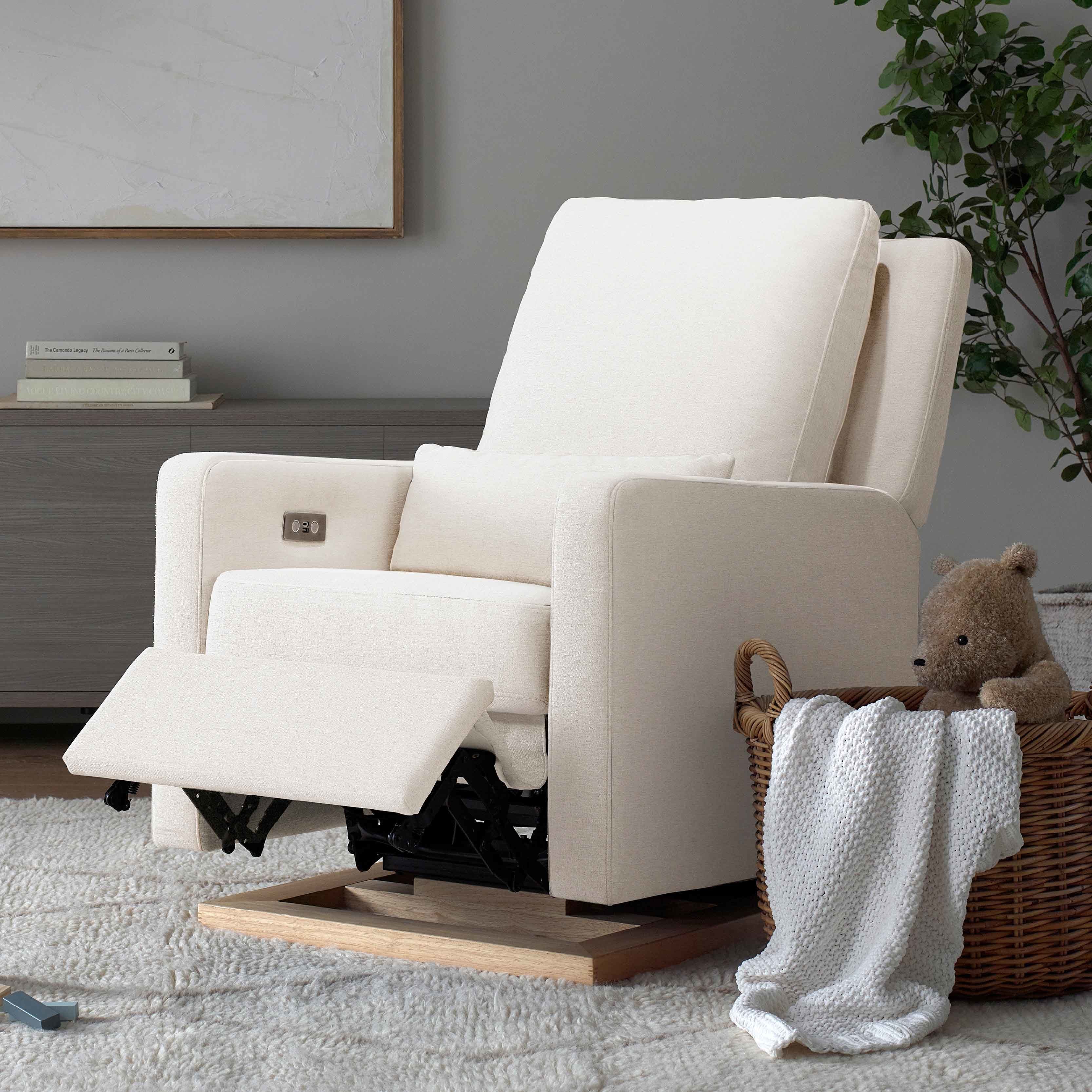 Electronic Recliner and Glider with USB Port