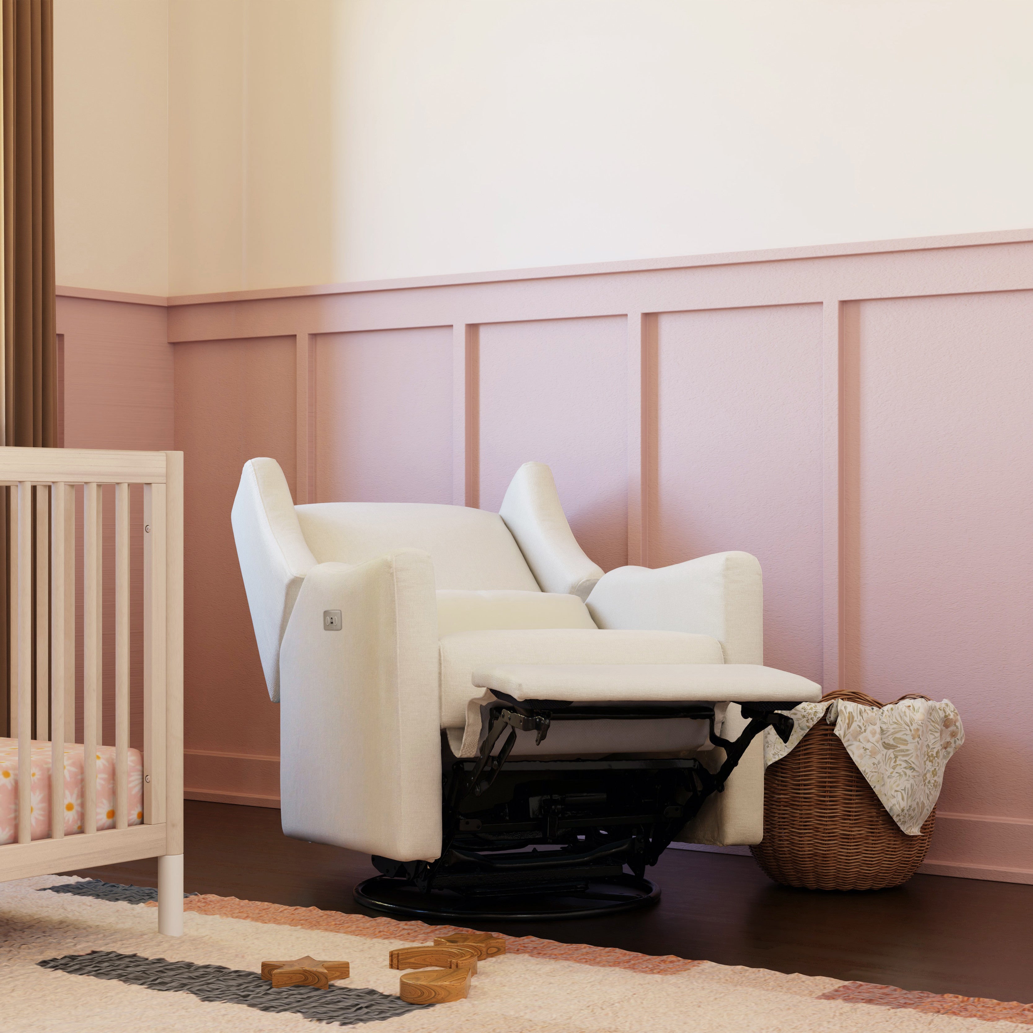 Electronic Recliner and Swivel Glider with USB port