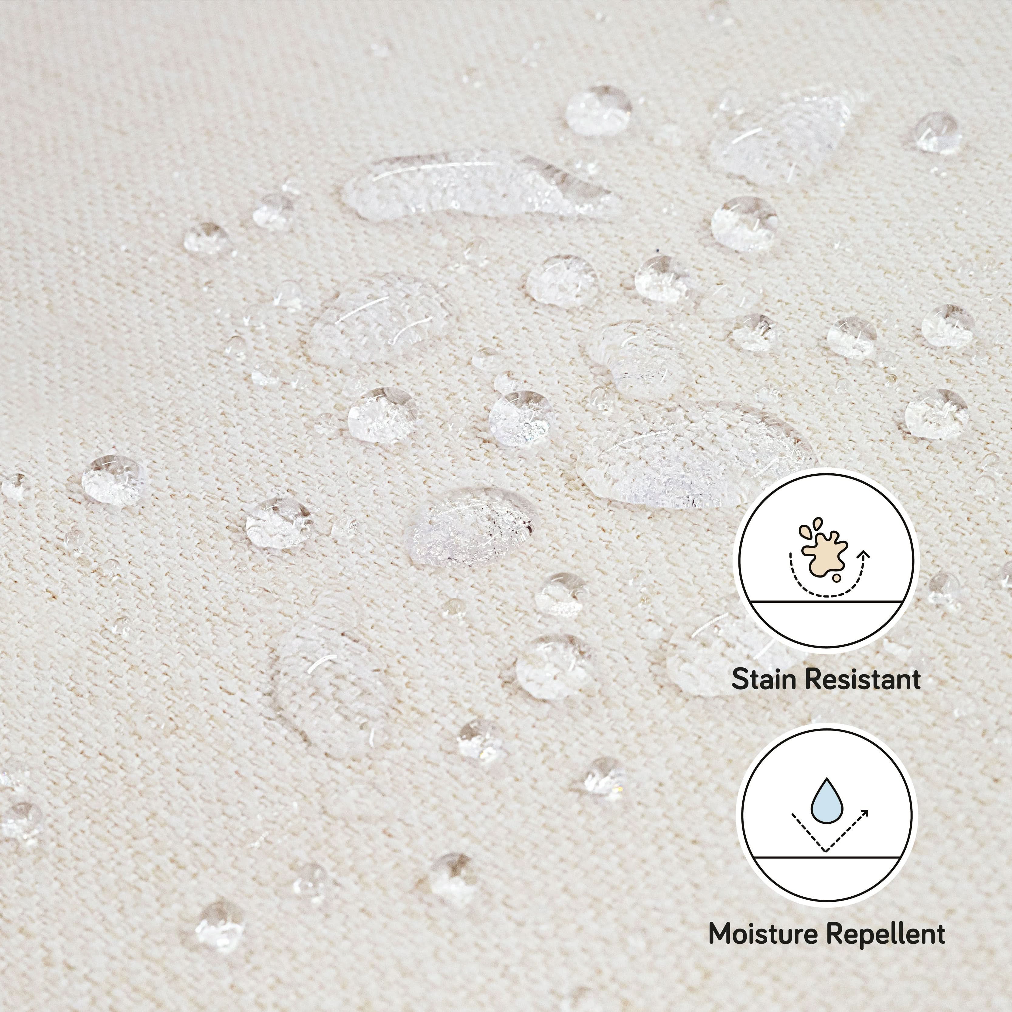 Storage Ottoman in Eco-Performance Fabric | Water Repellent & Stain Resistant