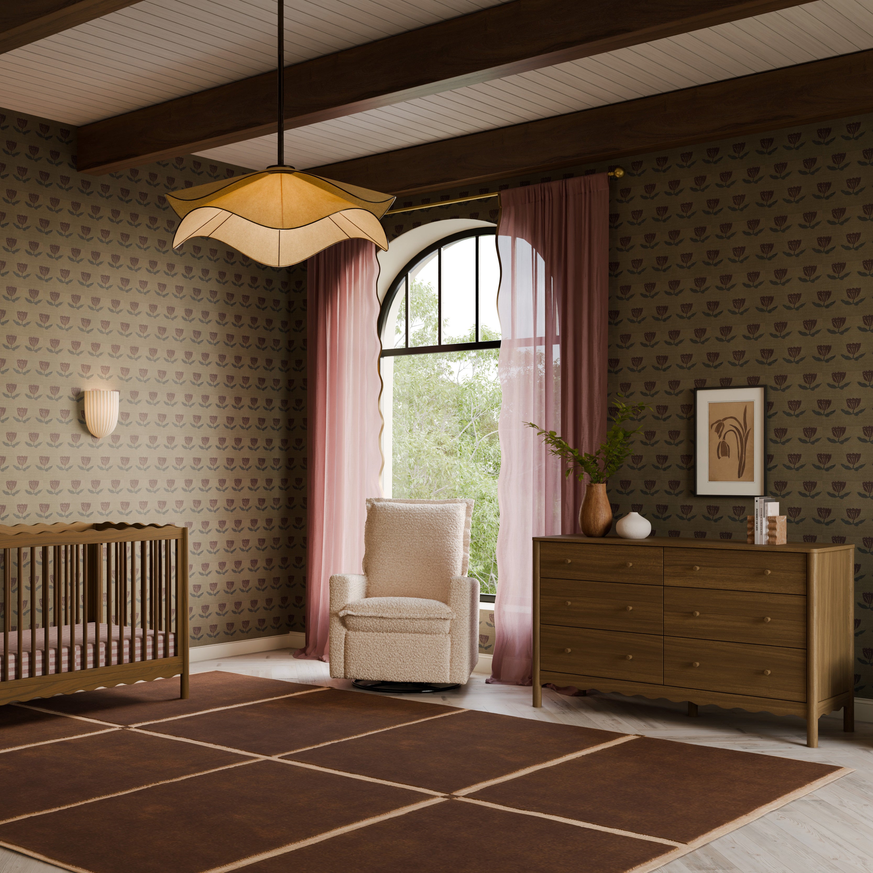 Flange Recliner and Swivel Glider