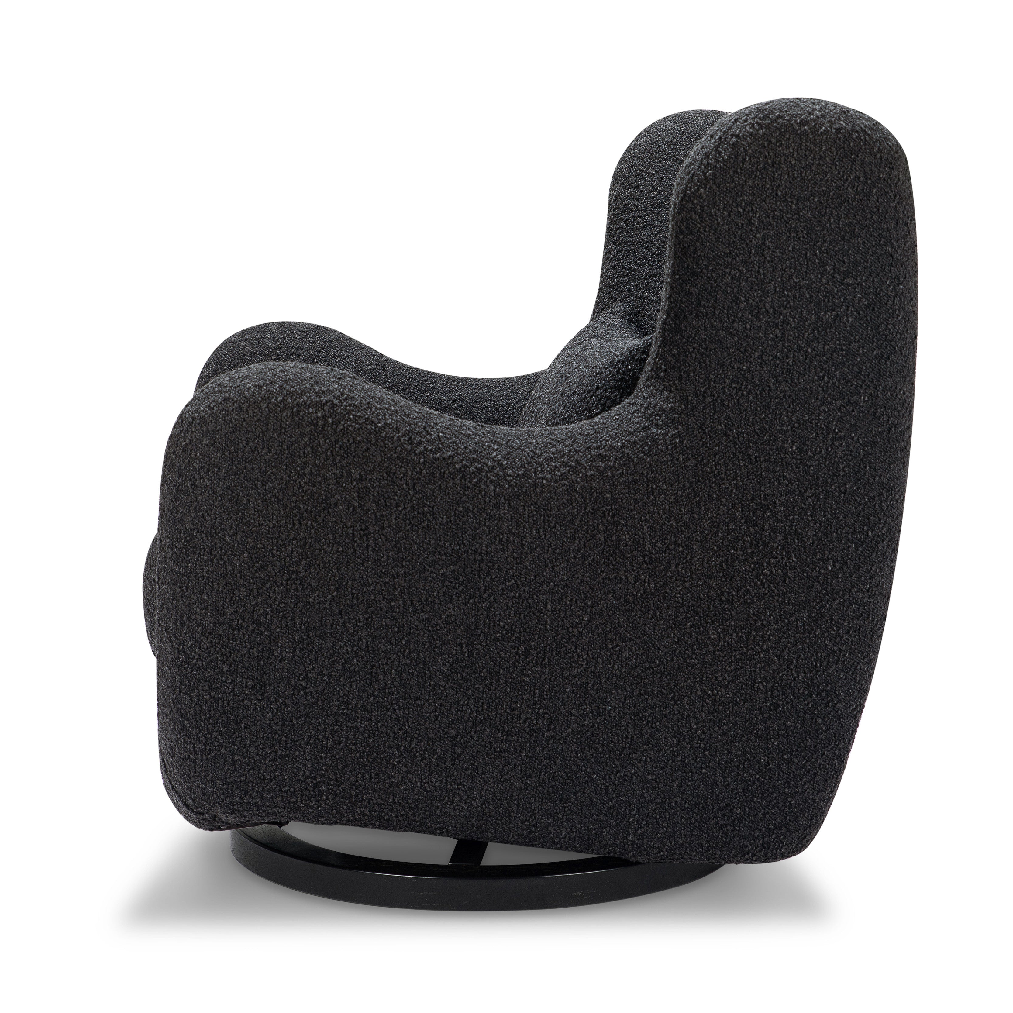Swivel Glider in Boucle