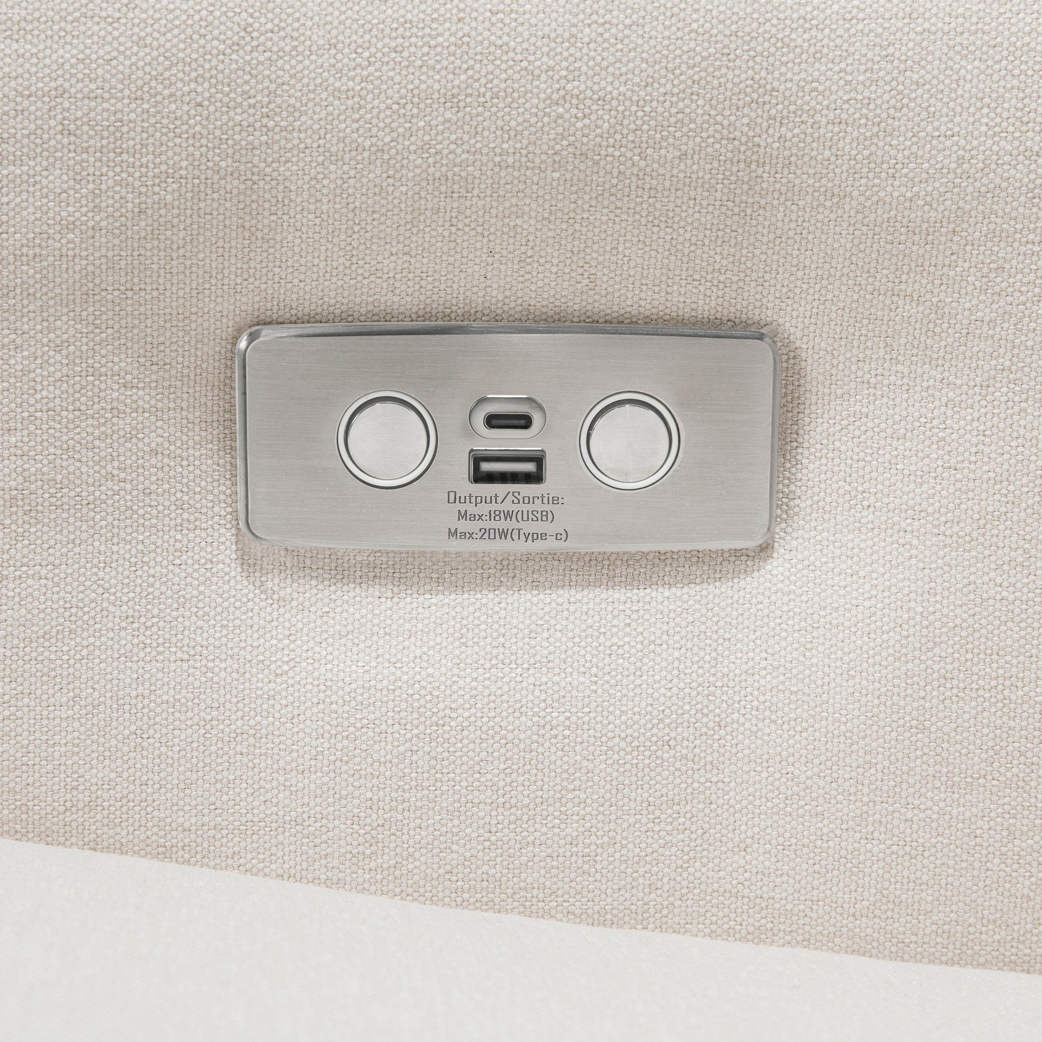 Electronic Recliner and Glider with USB Port