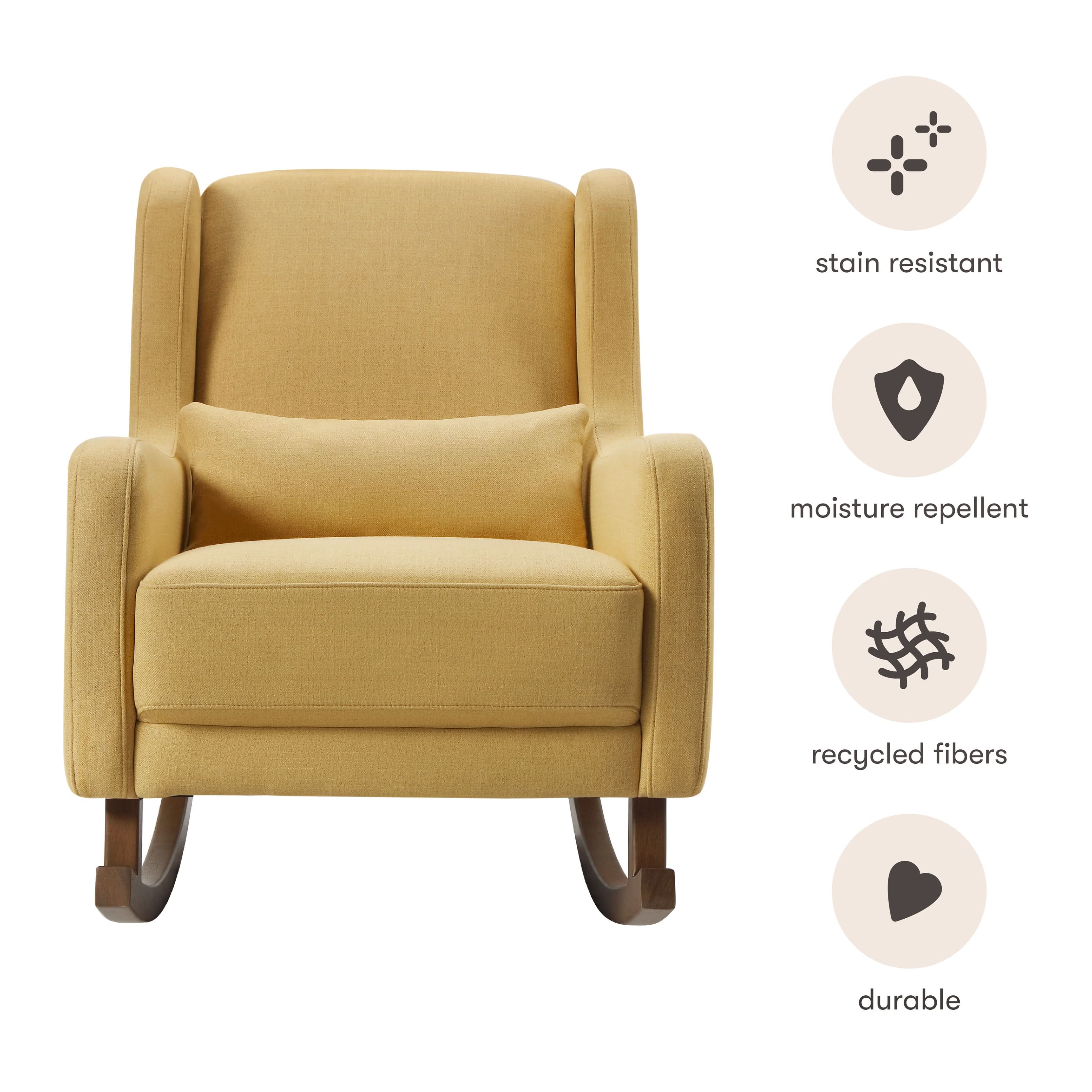 Rocker in Eco-Performance Fabric | Water Repellent & Stain Resistant