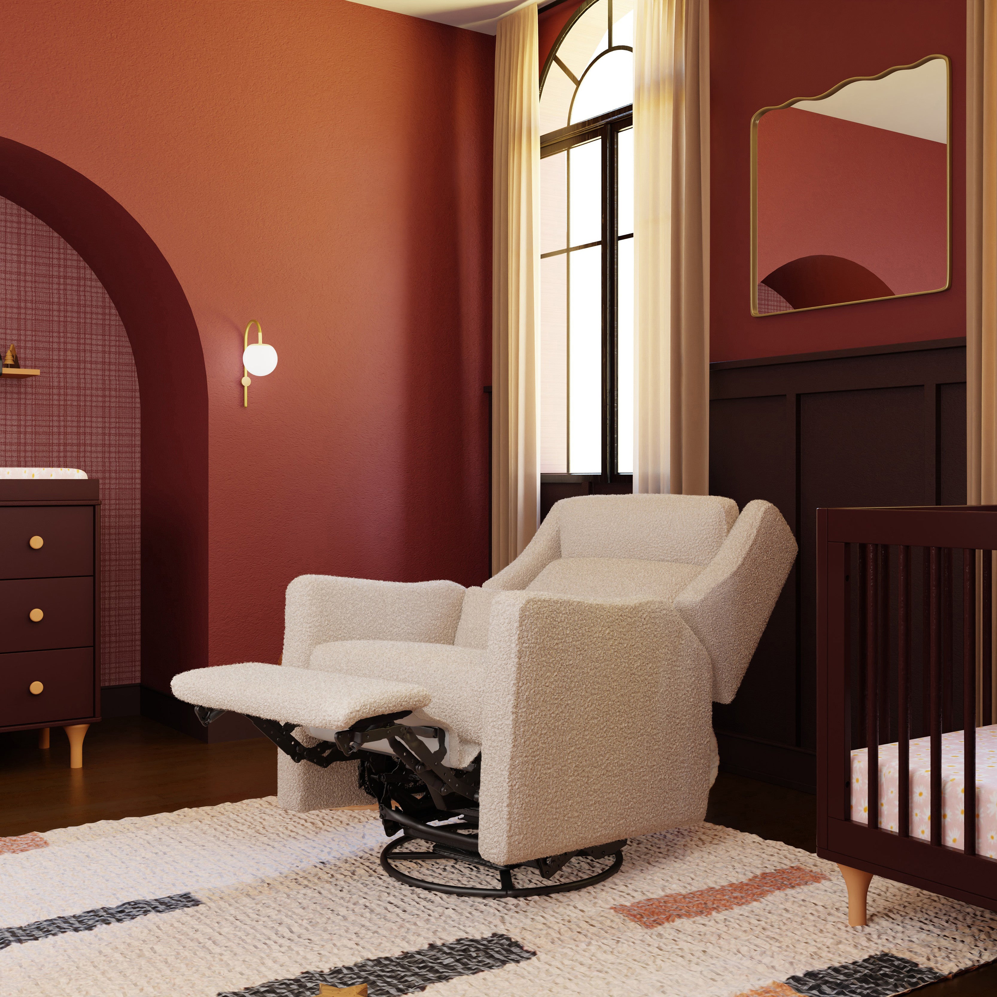 Kiwi Plus Power Recliner and Swivel Glider with Power Adjustable Headrest and USB Port