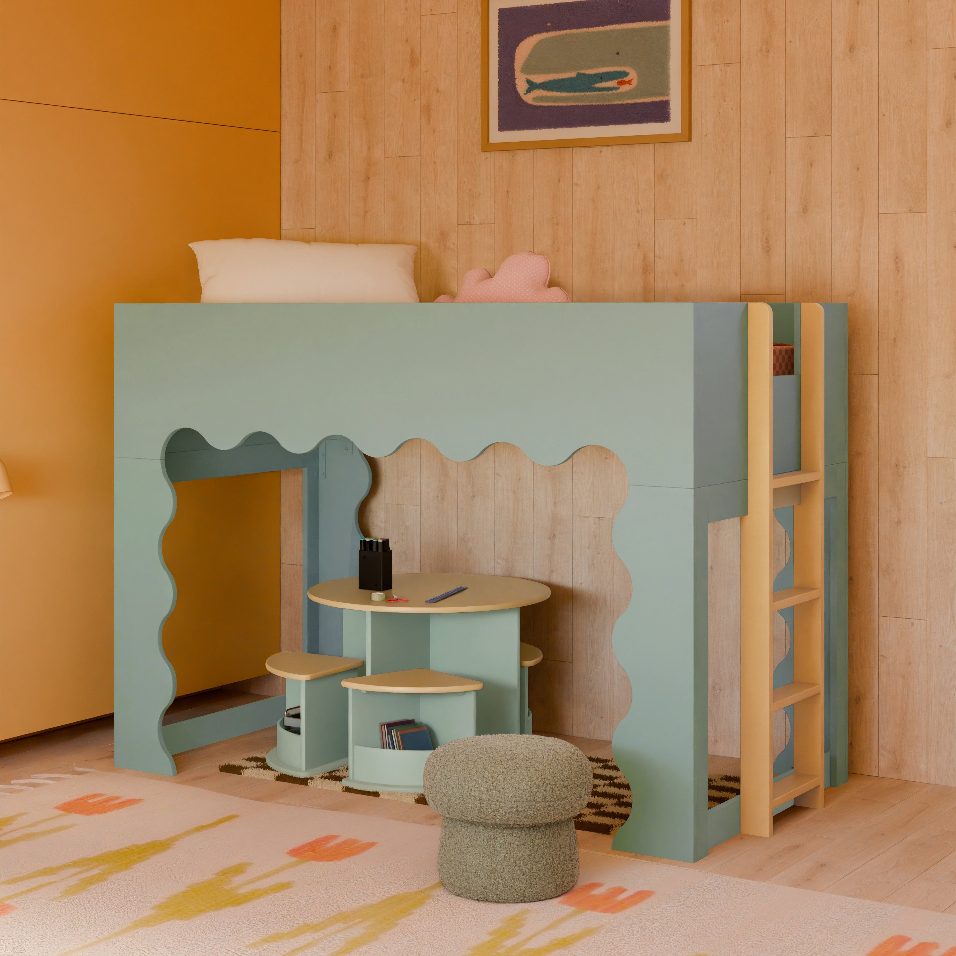 Nesting Play Table & Chair Set