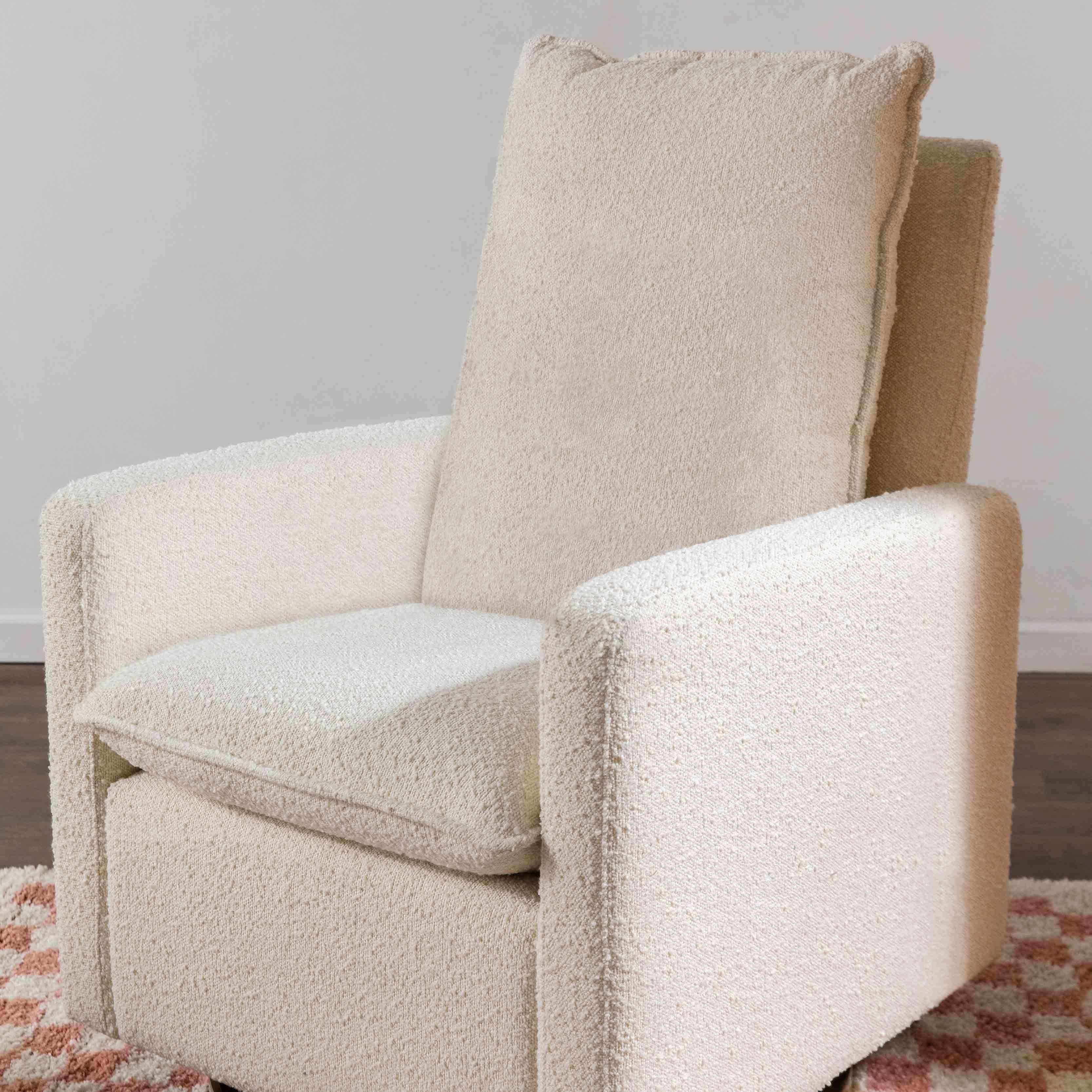 Pillowback Swivel Glider