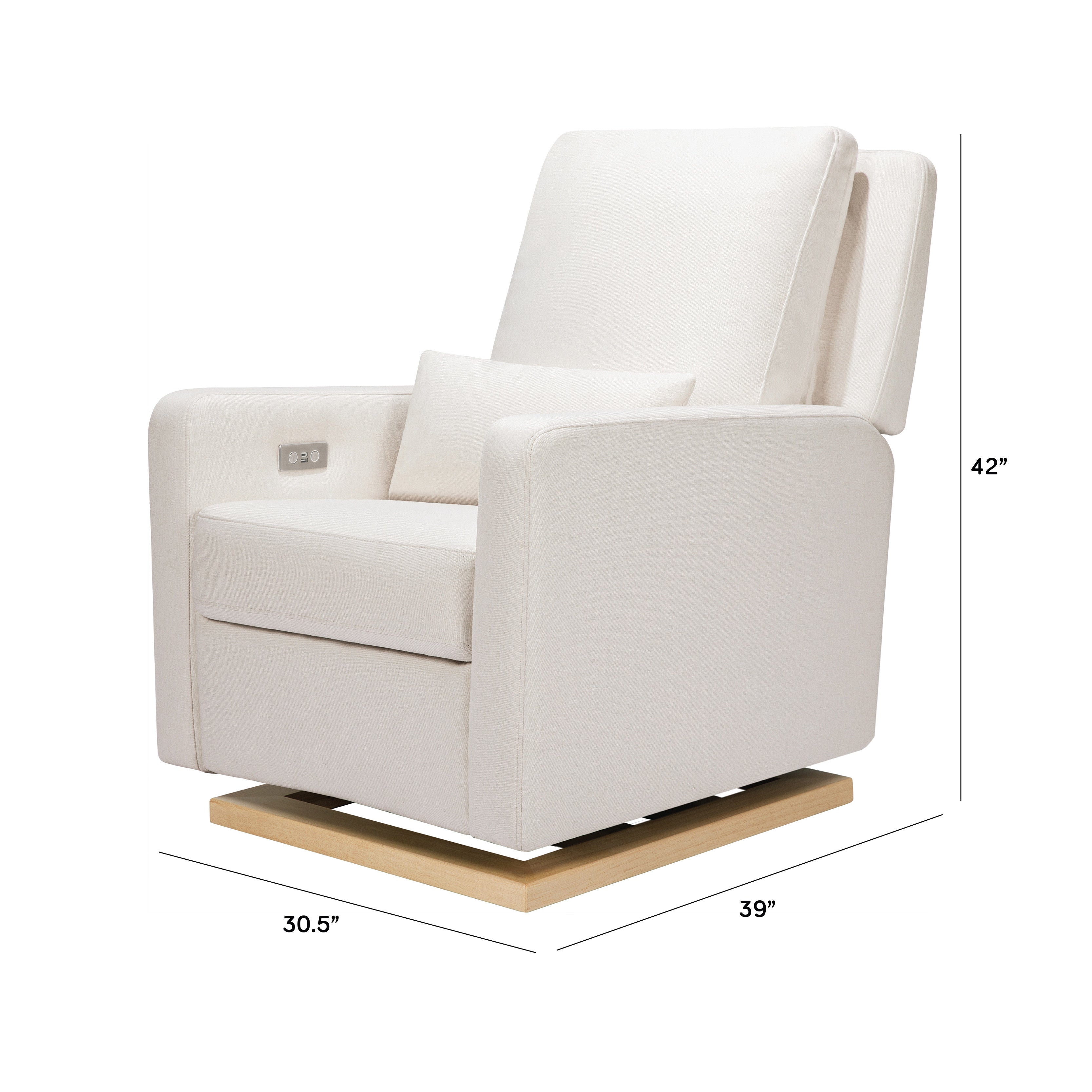 Electronic Recliner and Glider with USB Port