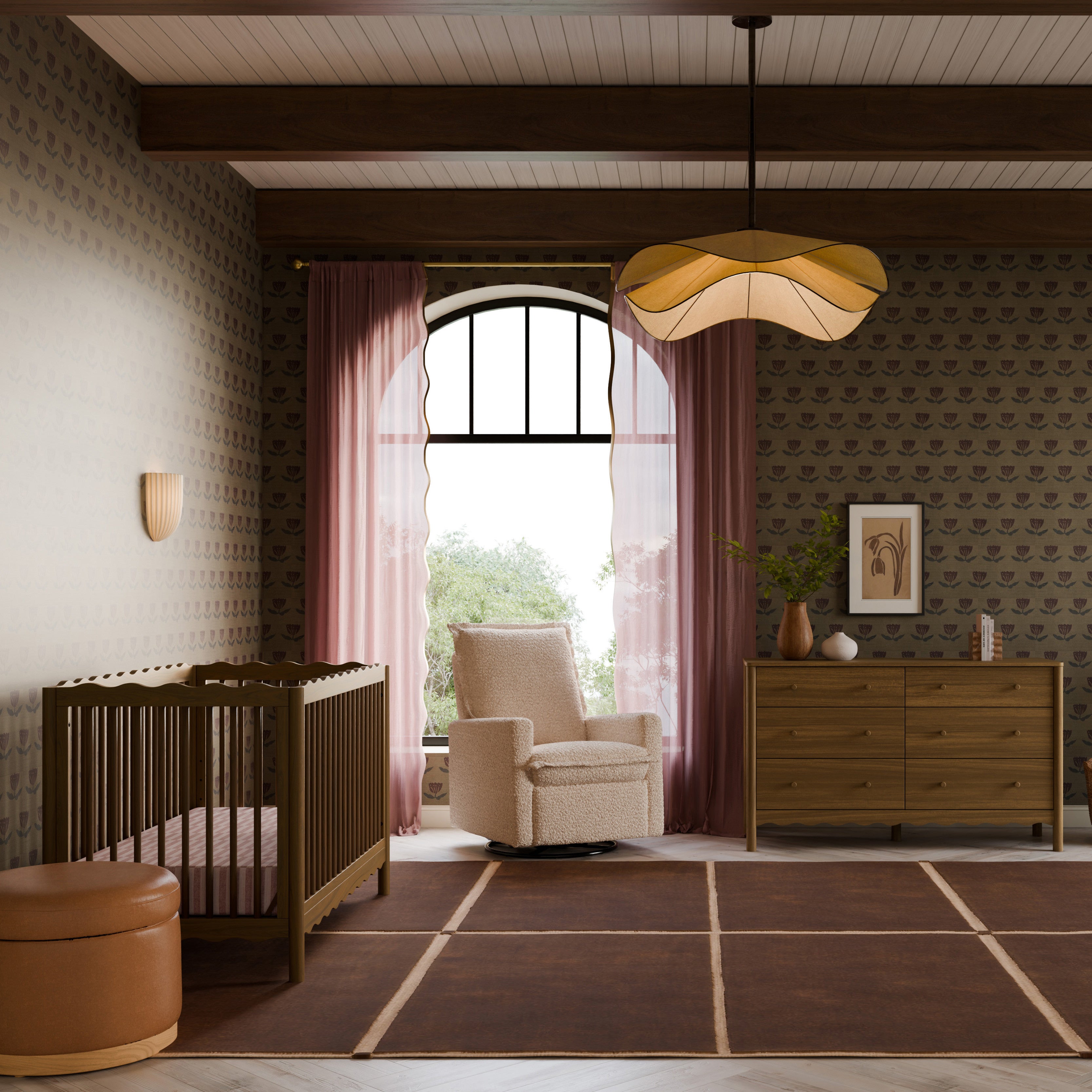 Flange Recliner and Swivel Glider