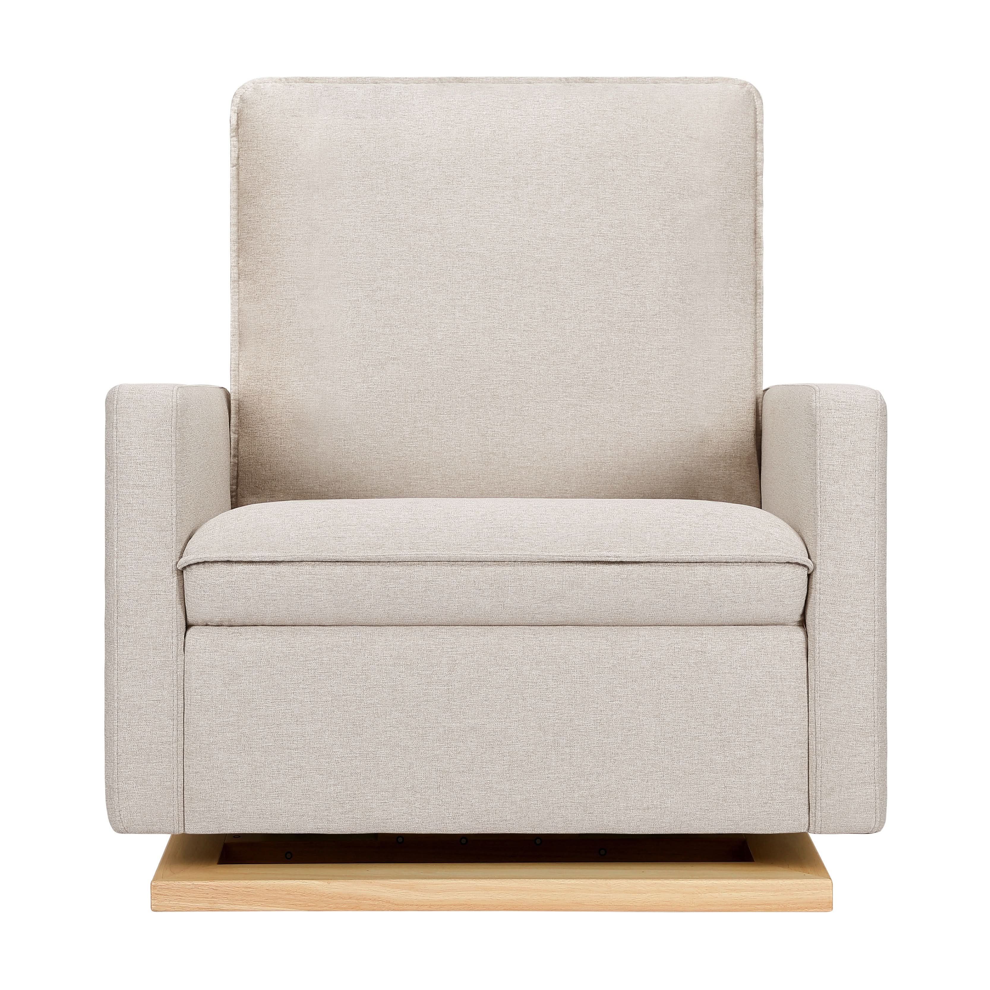 Pillowback Chair and a Half Glider in Eco-Performance Fabric | Water Repellent & Stain Resistant