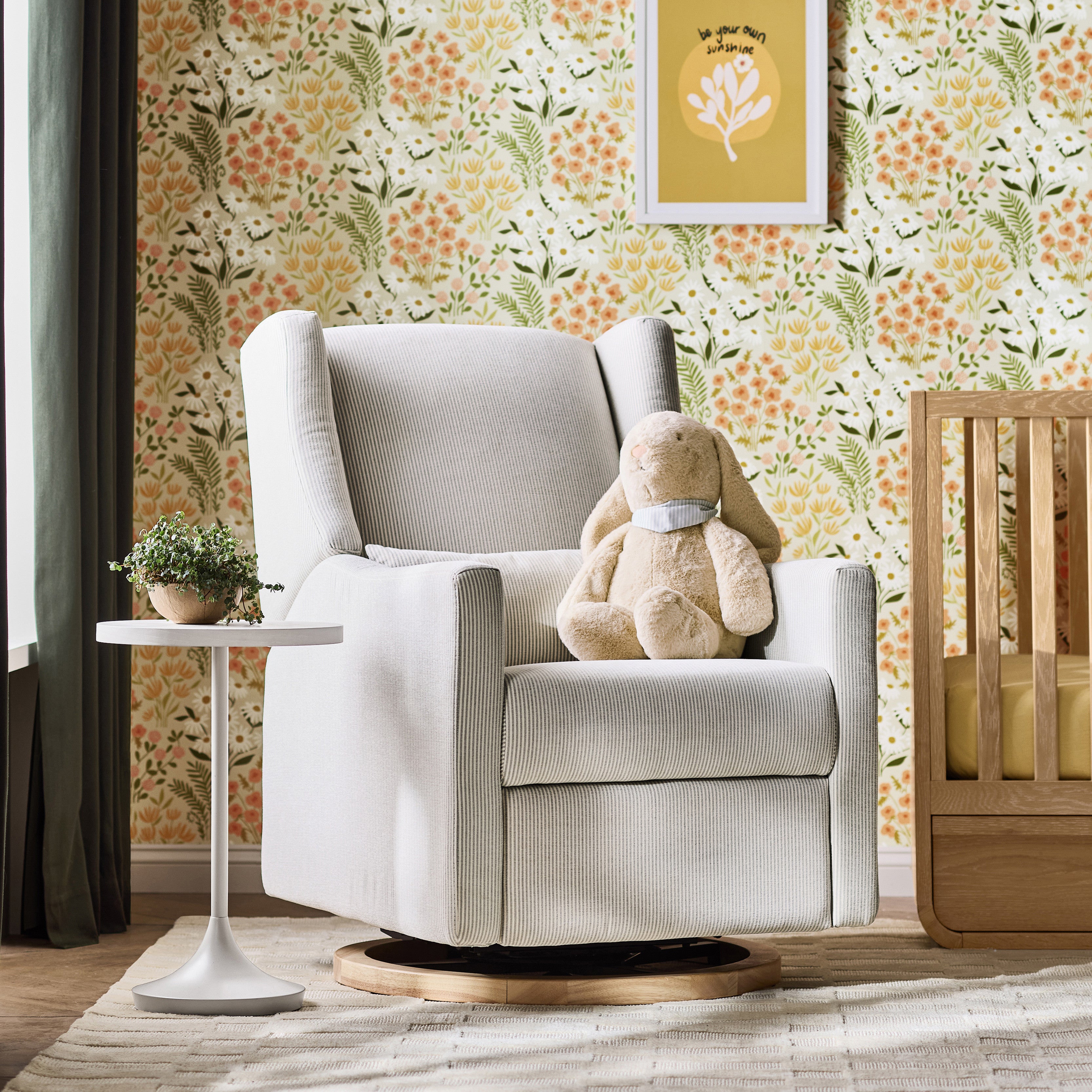 Electronic Recliner and Swivel Glider with USB port