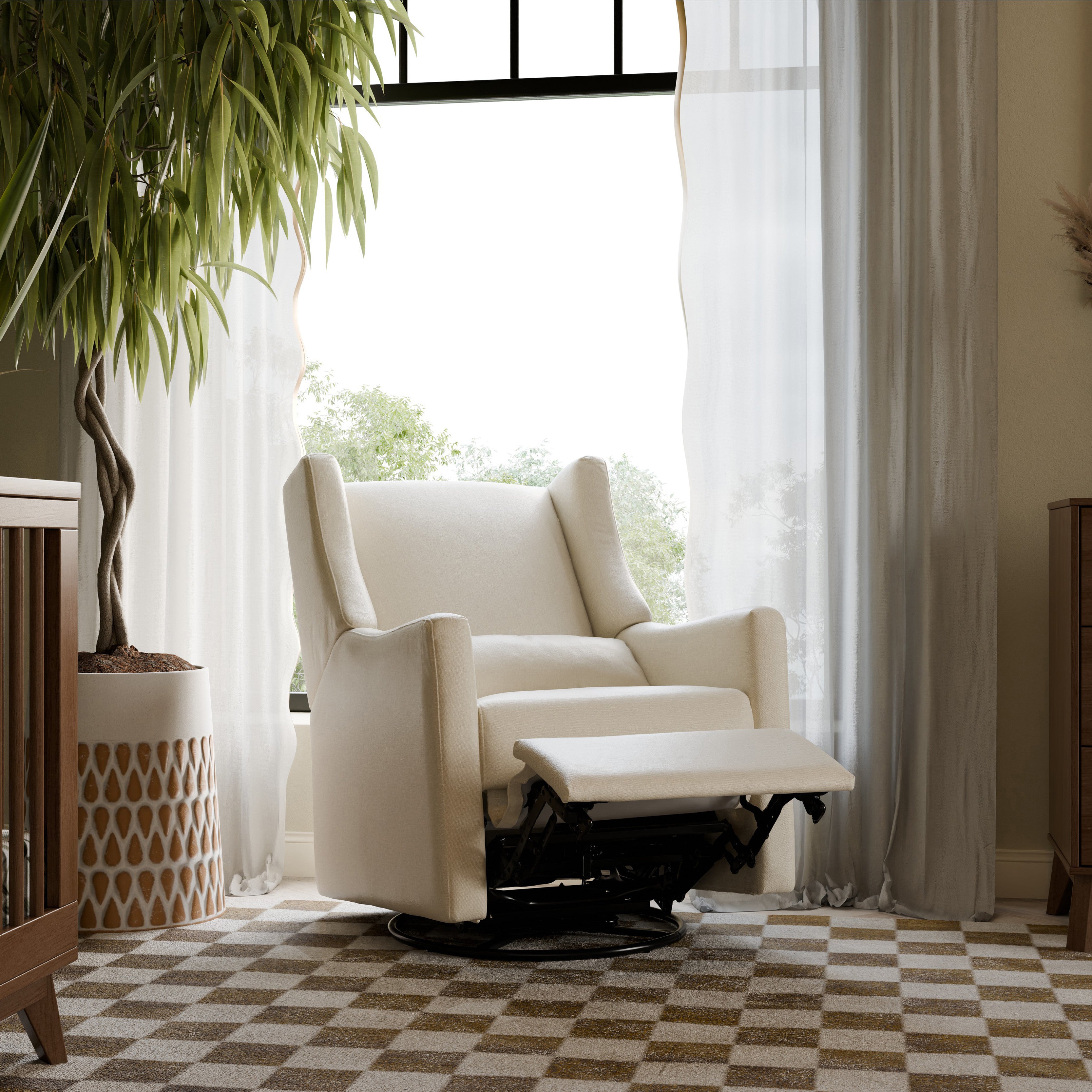 Electronic Recliner and Swivel Glider with USB port