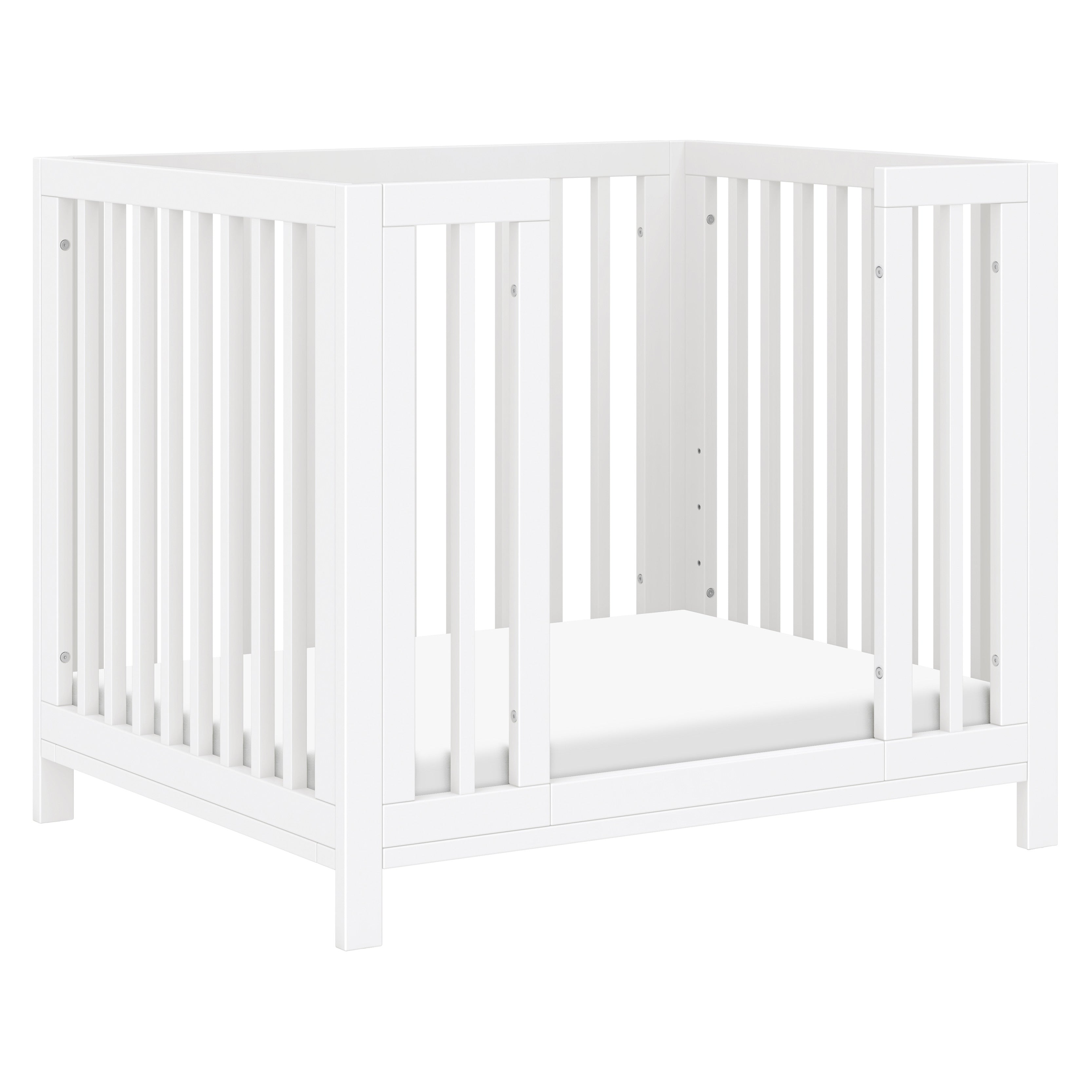 Rolli 9-in-1 Convertible All-Stages® Crib with Bassinet & Toddler Bed Conversion Kits