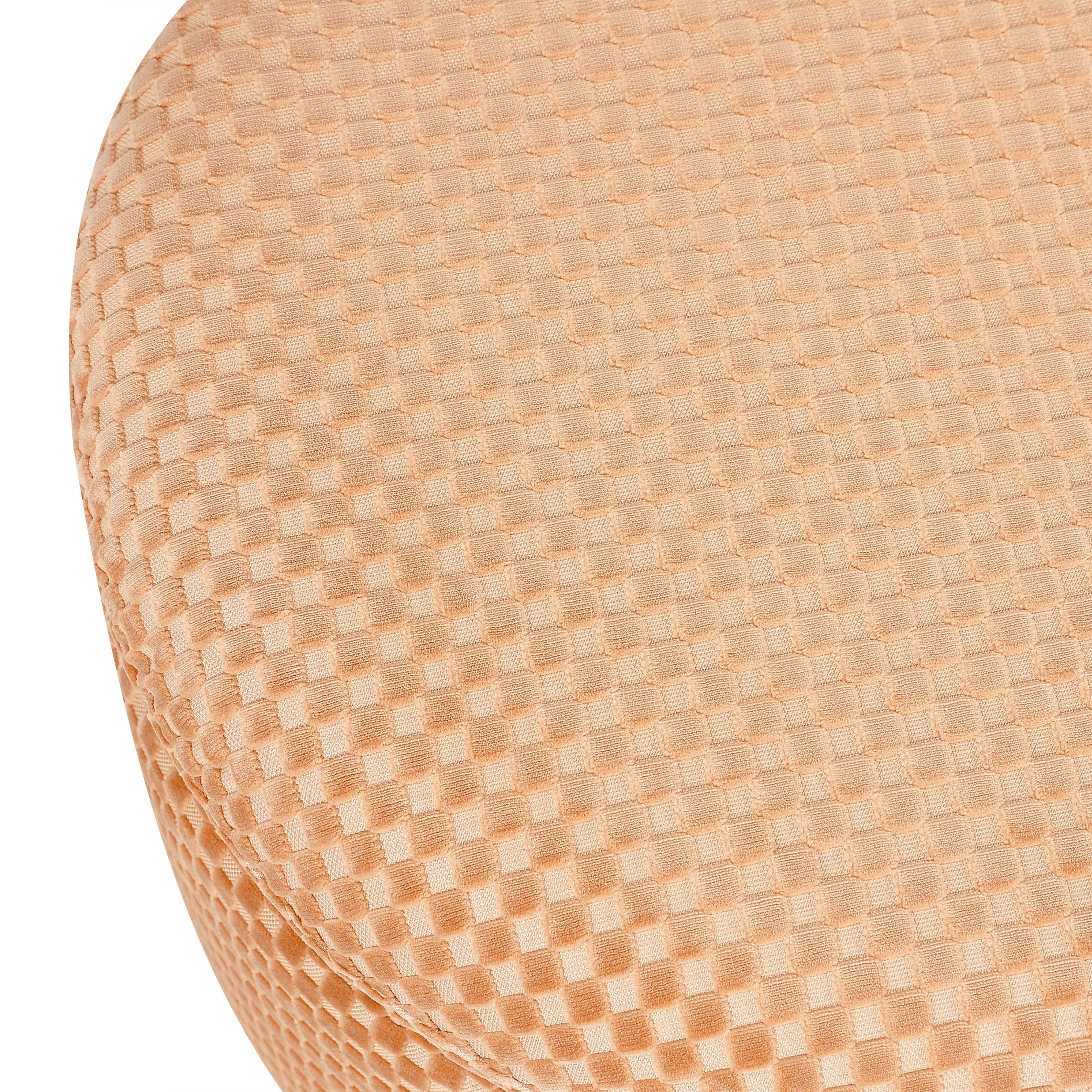 Enoki Storage Ottoman in Velvet Checker