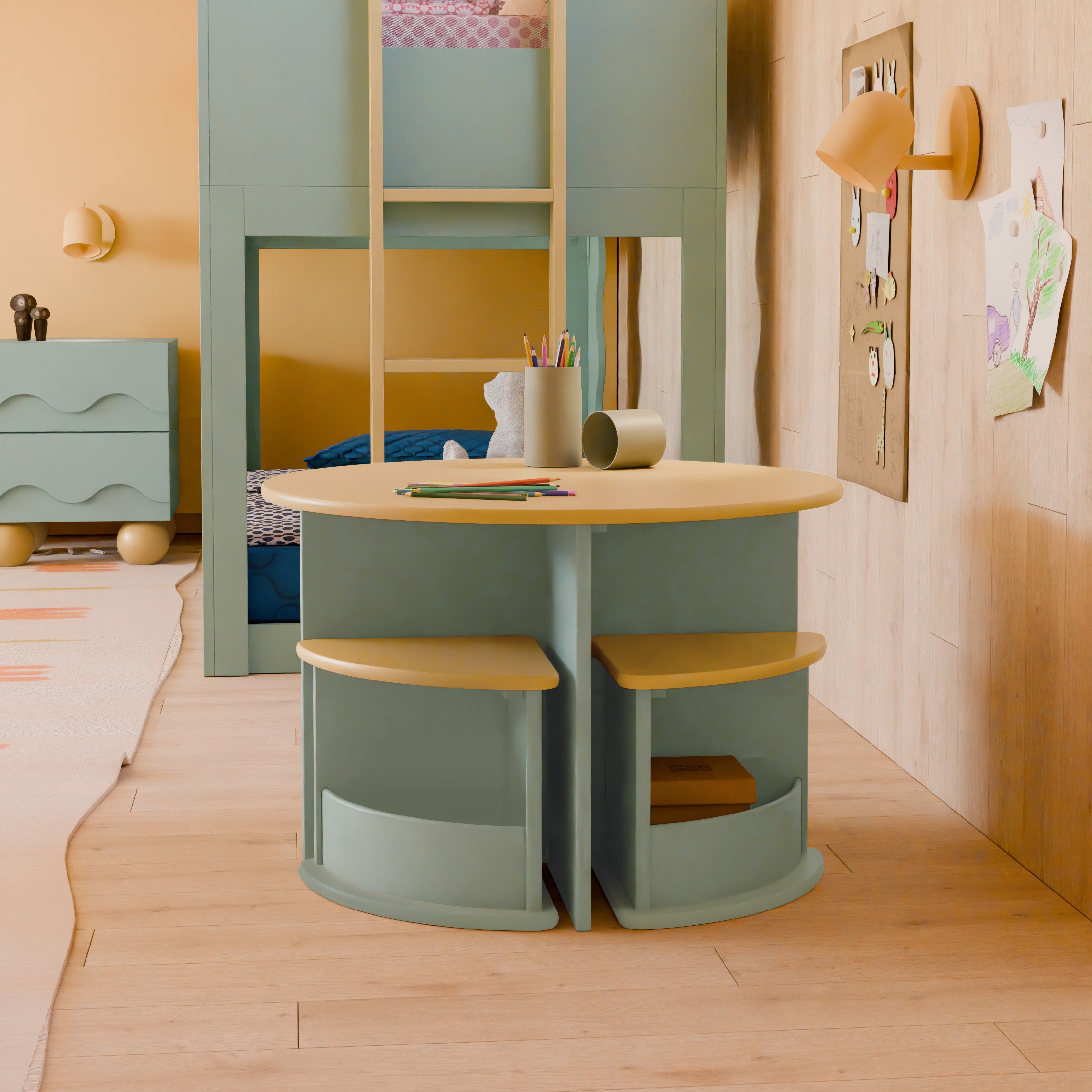 Nesting Play Table & Chair Set